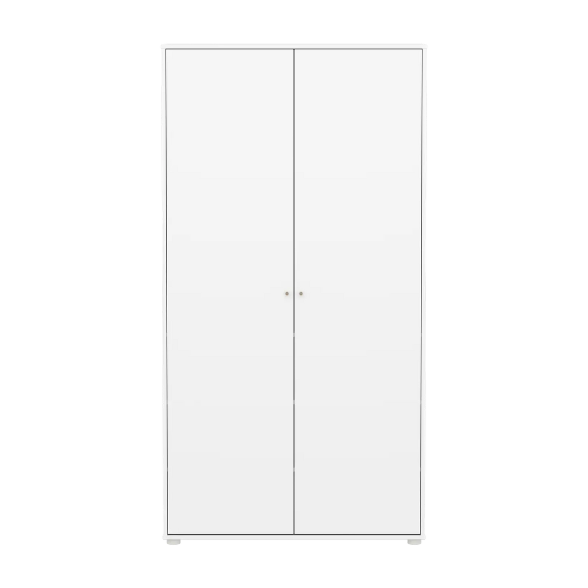 Flexa Saga Kleiderschrank, 2 Türen Weiss/Sand