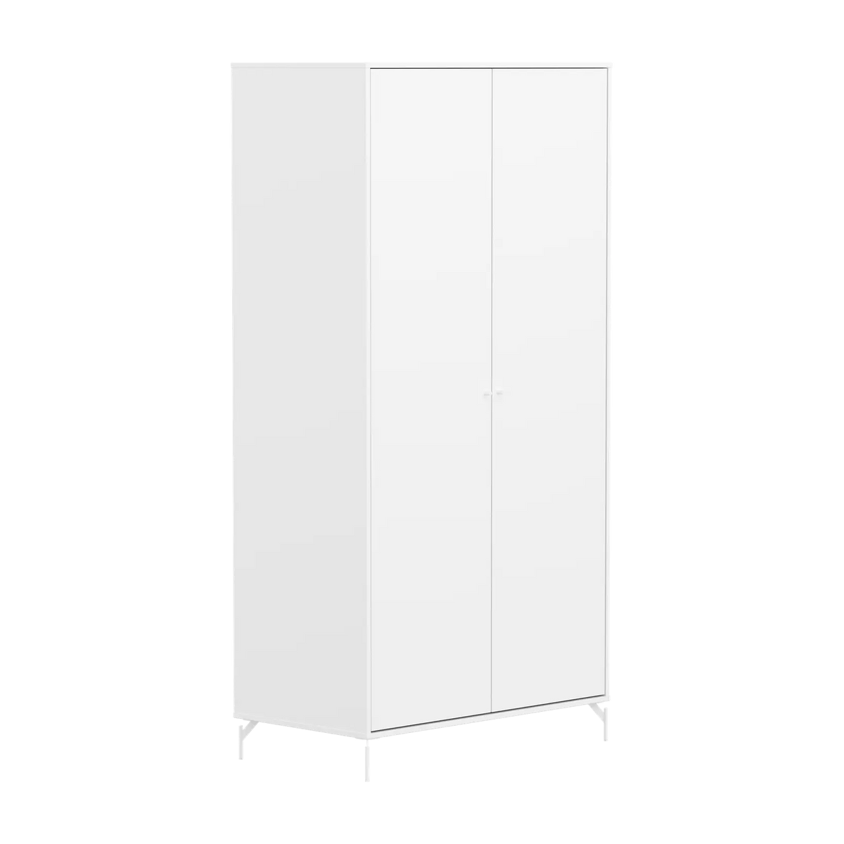 Flexa Saga Kleiderschrank, 2 Türen Weiss