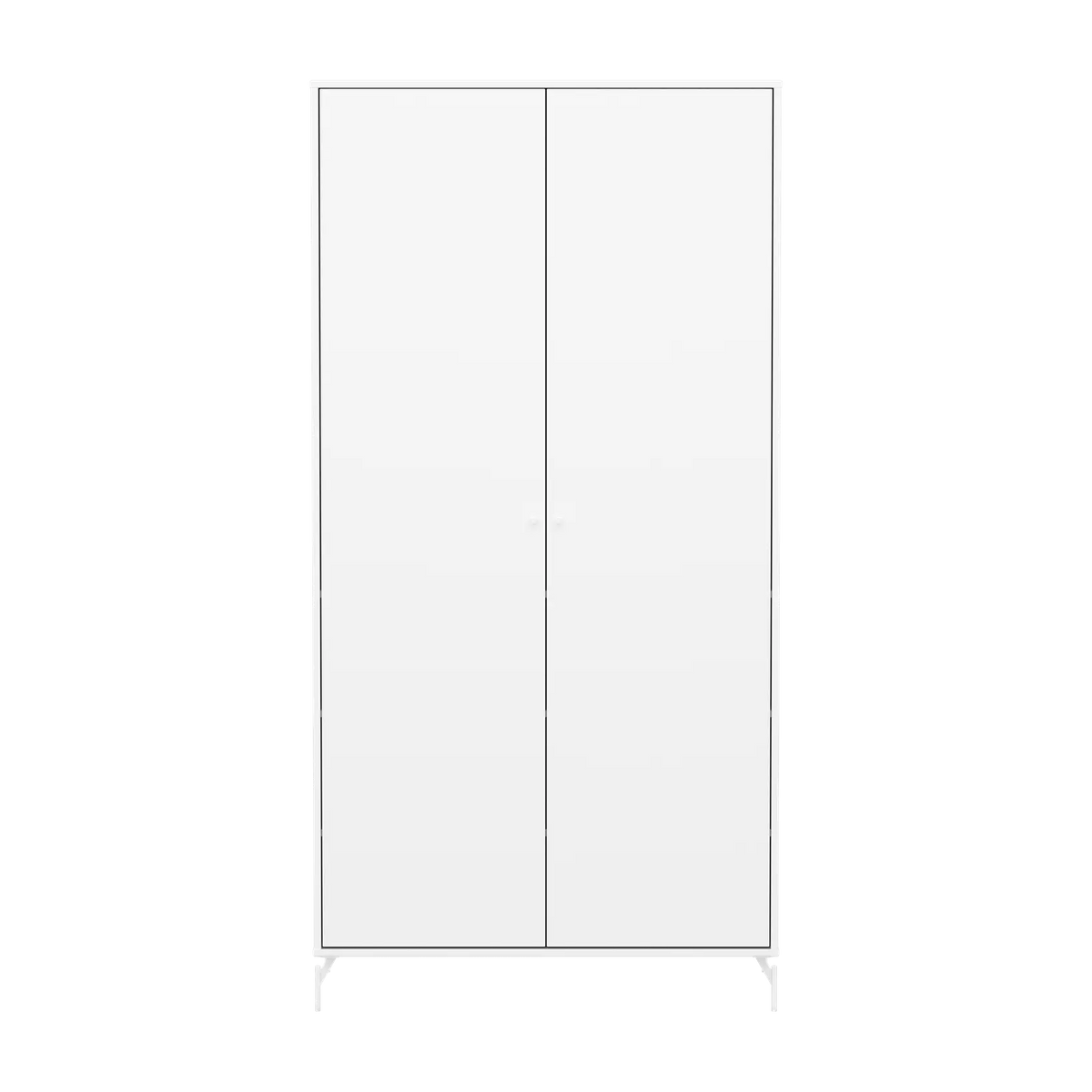 Flexa Saga Kleiderschrank, 2 Türen Weiss