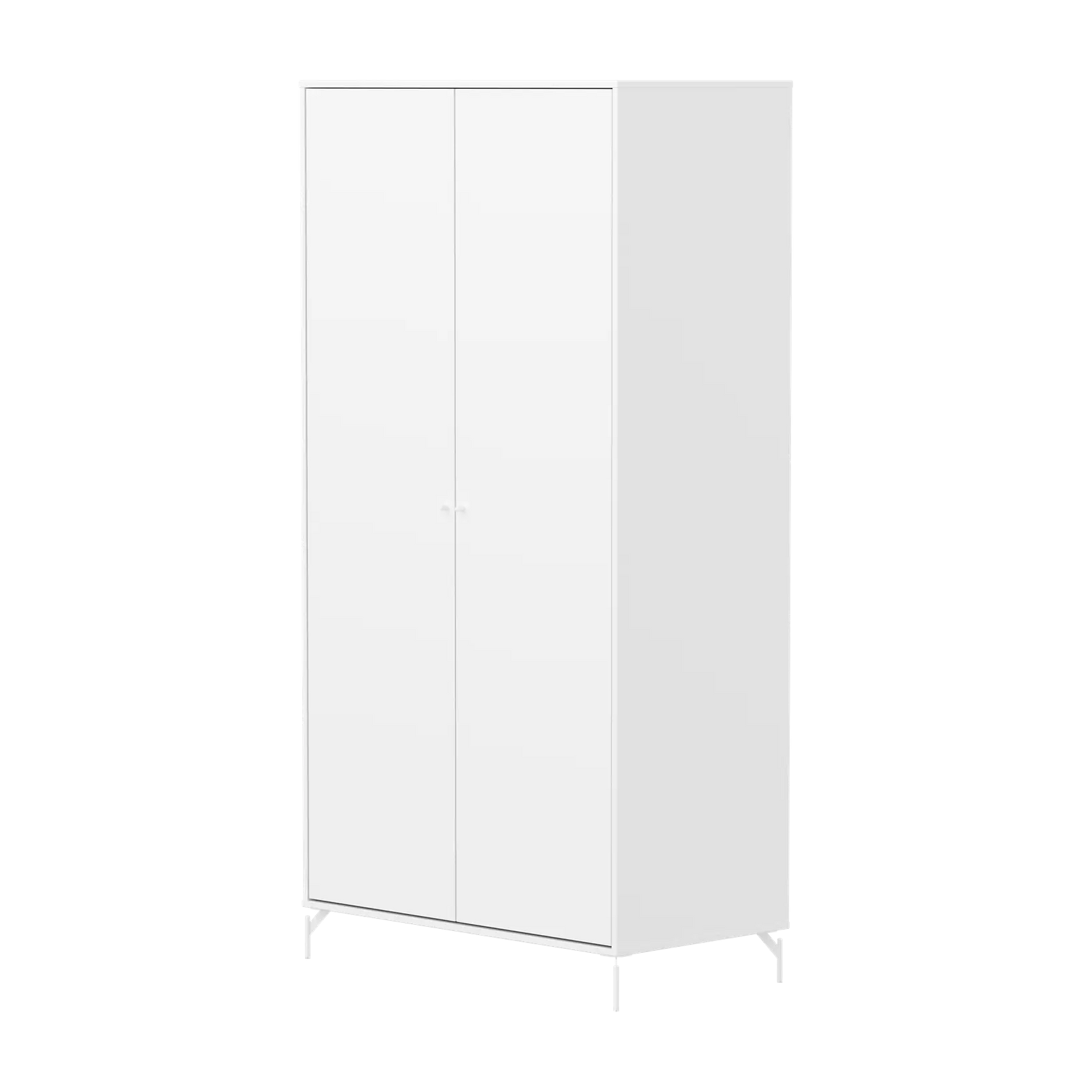 Flexa Saga Kleiderschrank, 2 Türen Weiss