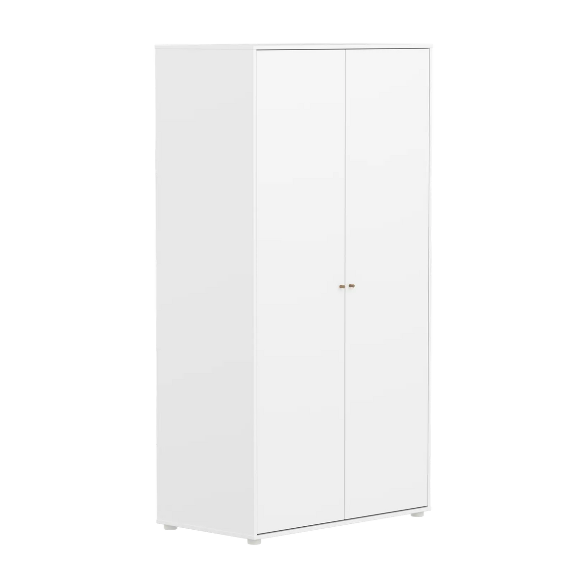 Flexa Saga Kleiderschrank, 2 Türen Weiss/Eiche