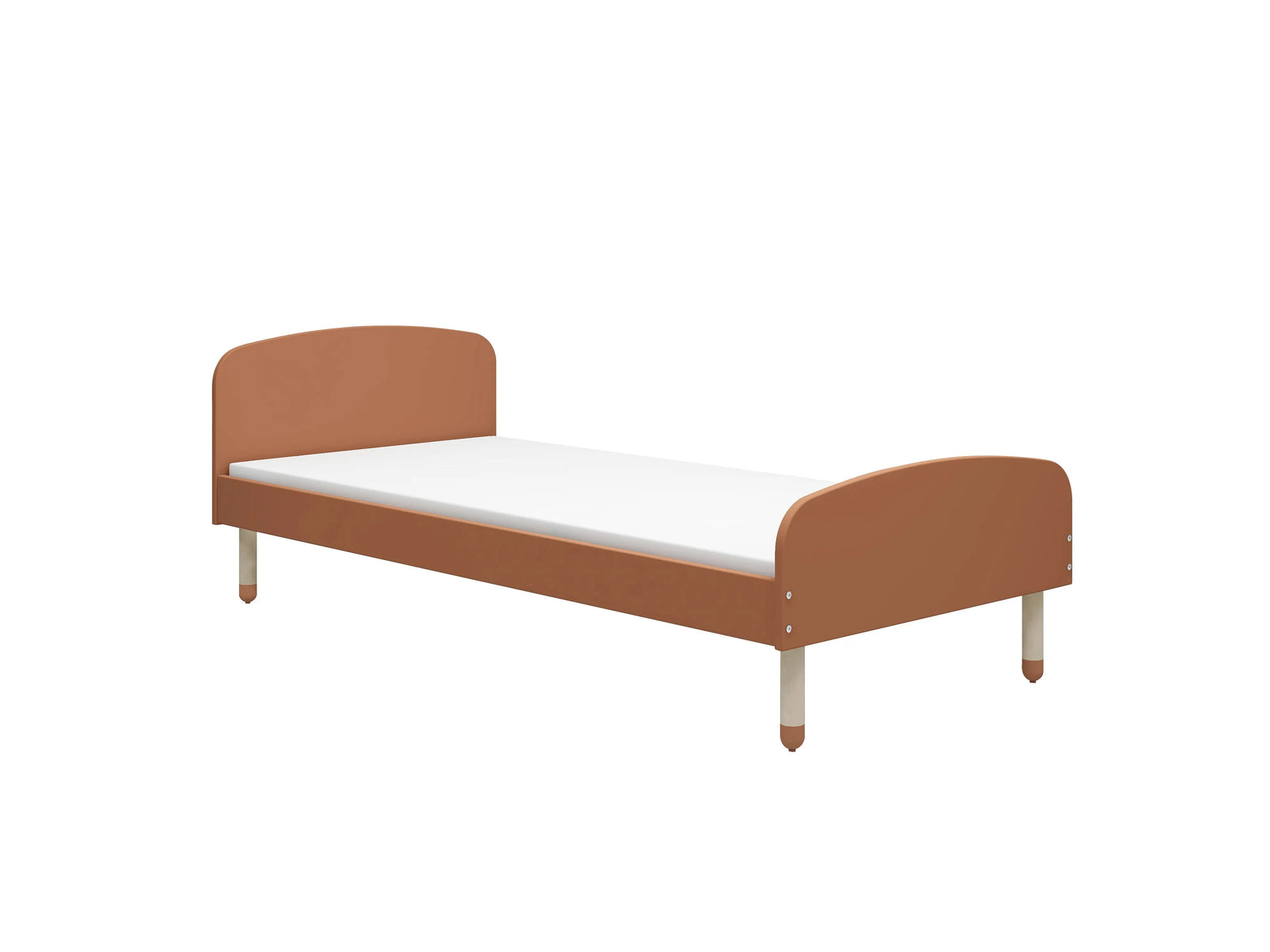 Flexa Dots Einzelbett 90 x 190 cm Blush