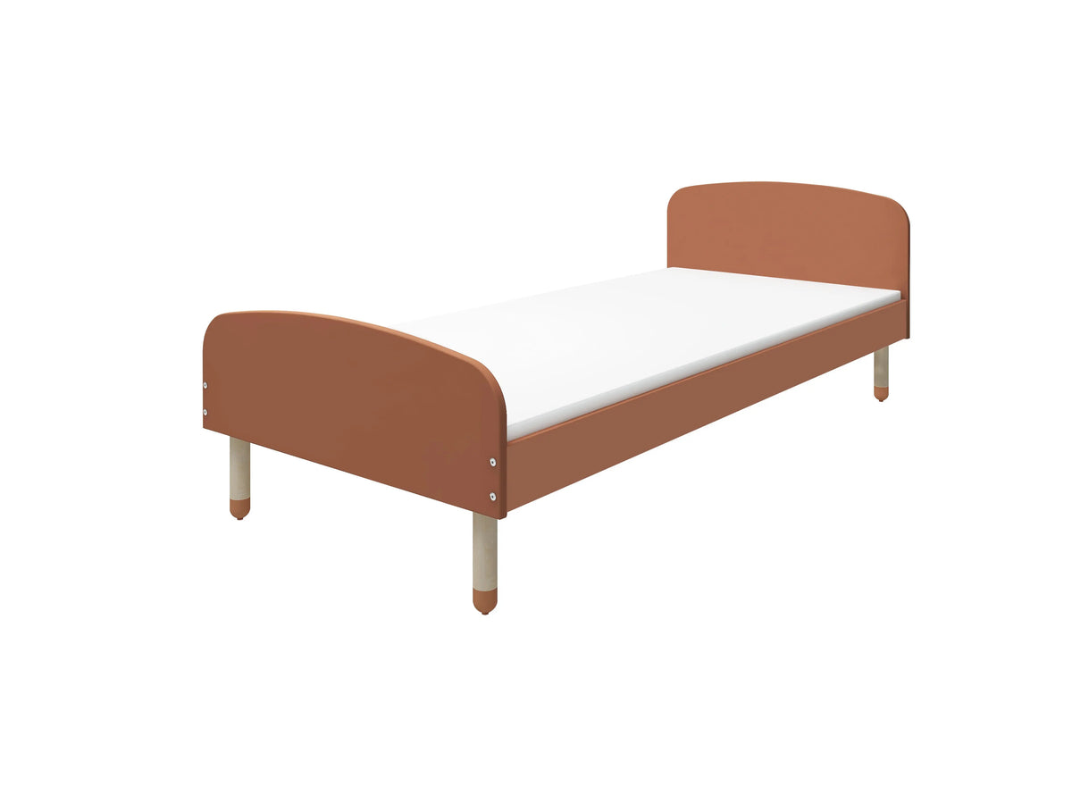 Flexa Dots Einzelbett 90 x 190 cm Blush