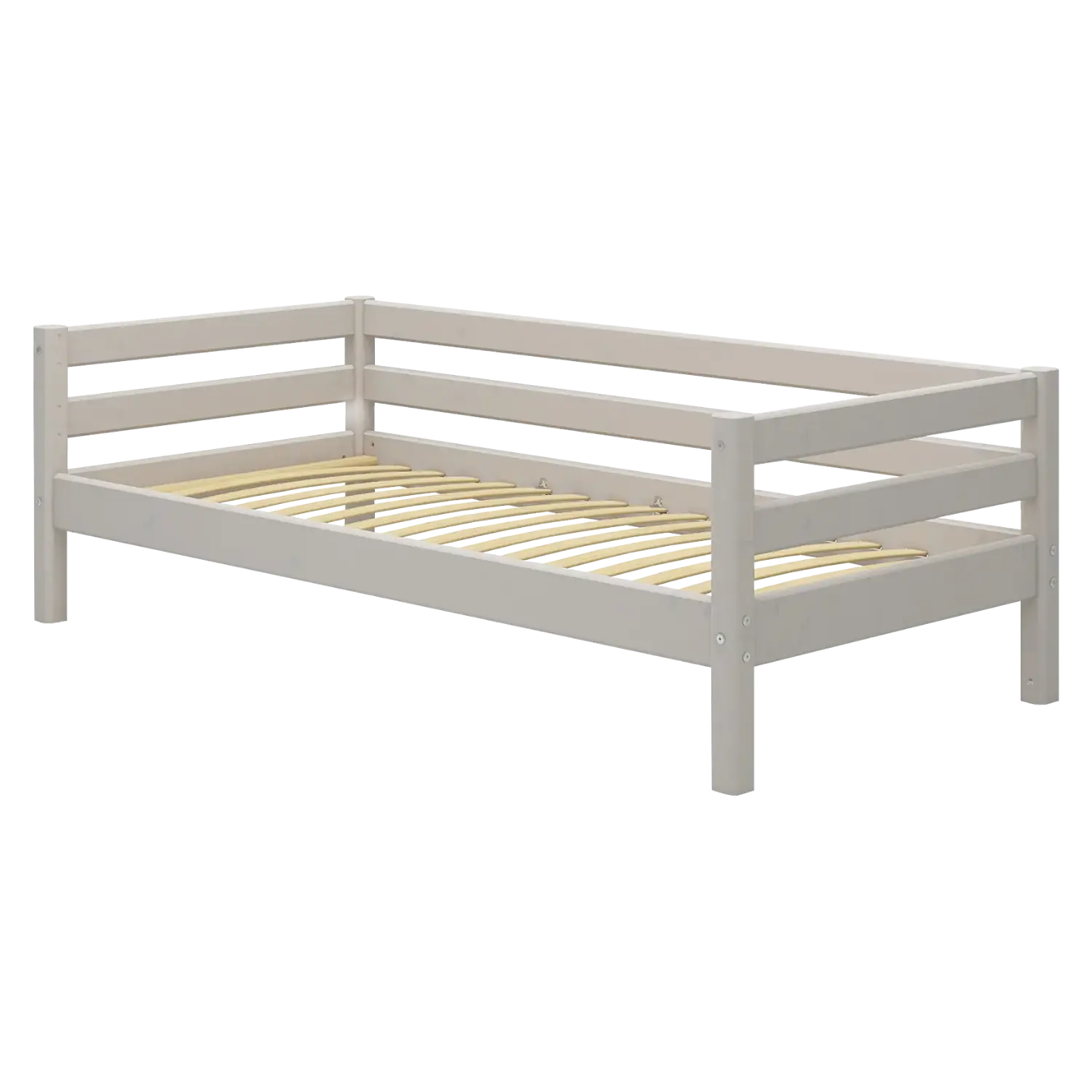 Flexa Classic Einzelbett 90 x 200 cm Grey washed