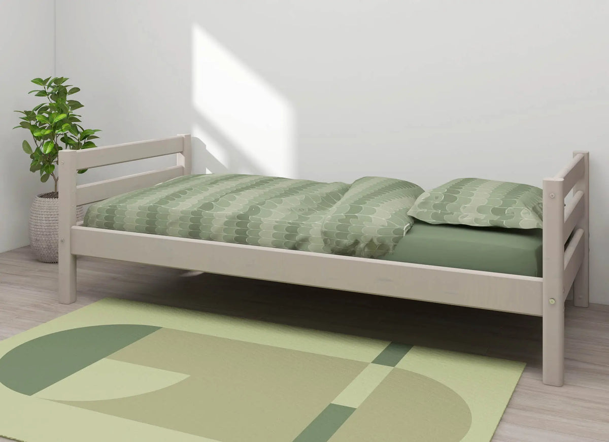 Flexa Classic Einzelbett 90 x 200 cm Grey washed