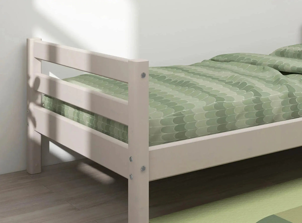 Flexa Classic Einzelbett 90 x 200 cm Grey washed