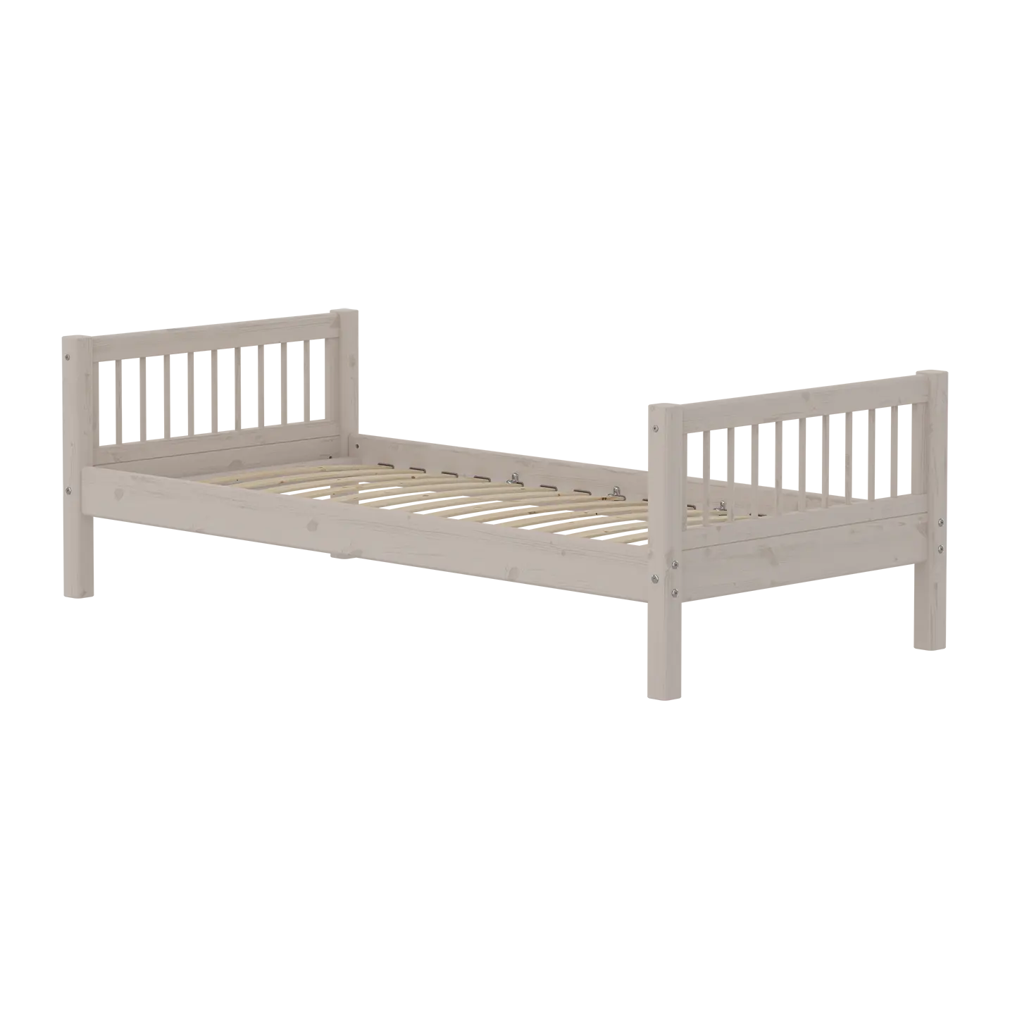 Flexa Classic Einzelbett 90 x 200 cm Grey washed