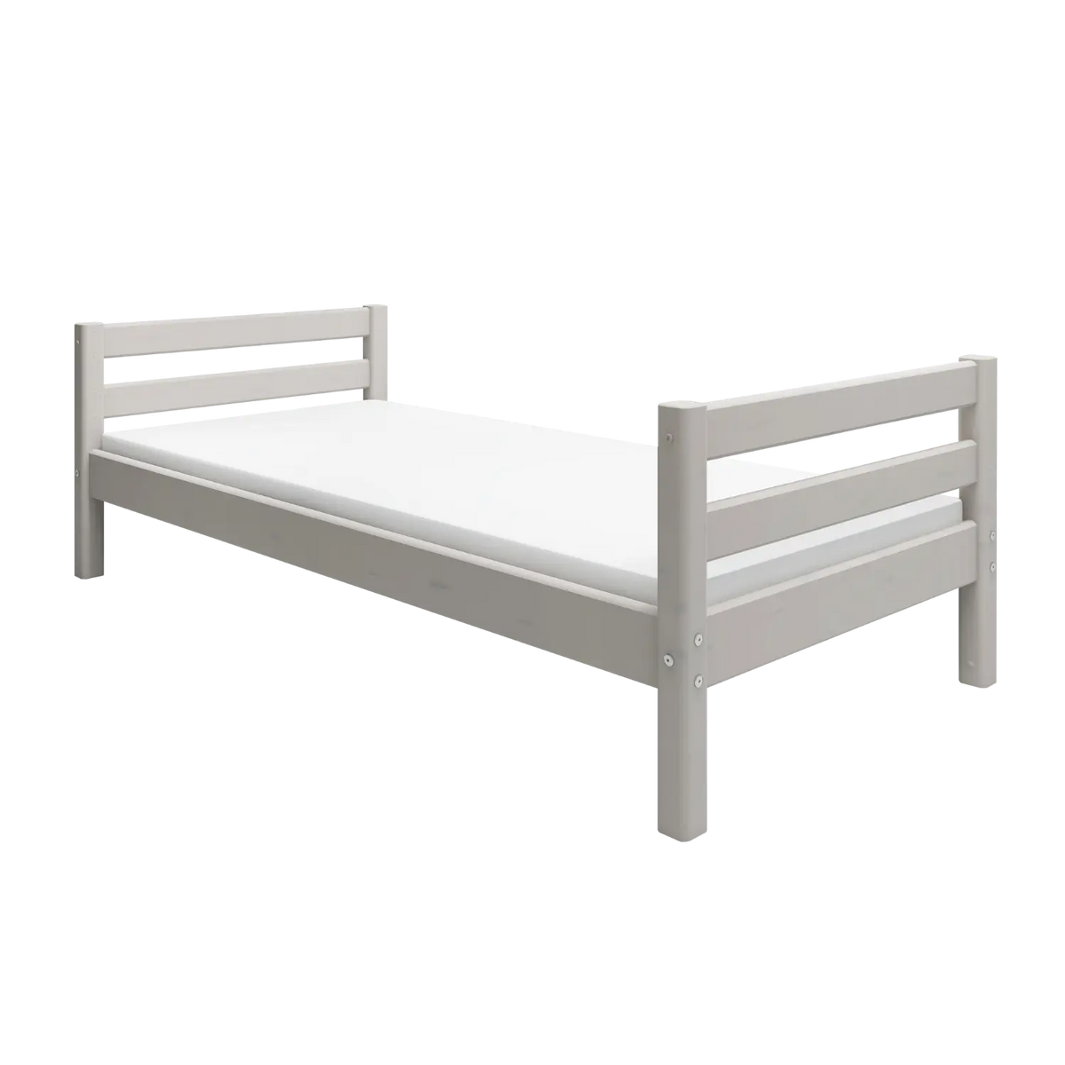 Flexa Classic Einzelbett 90 x 200 cm Grey washed
