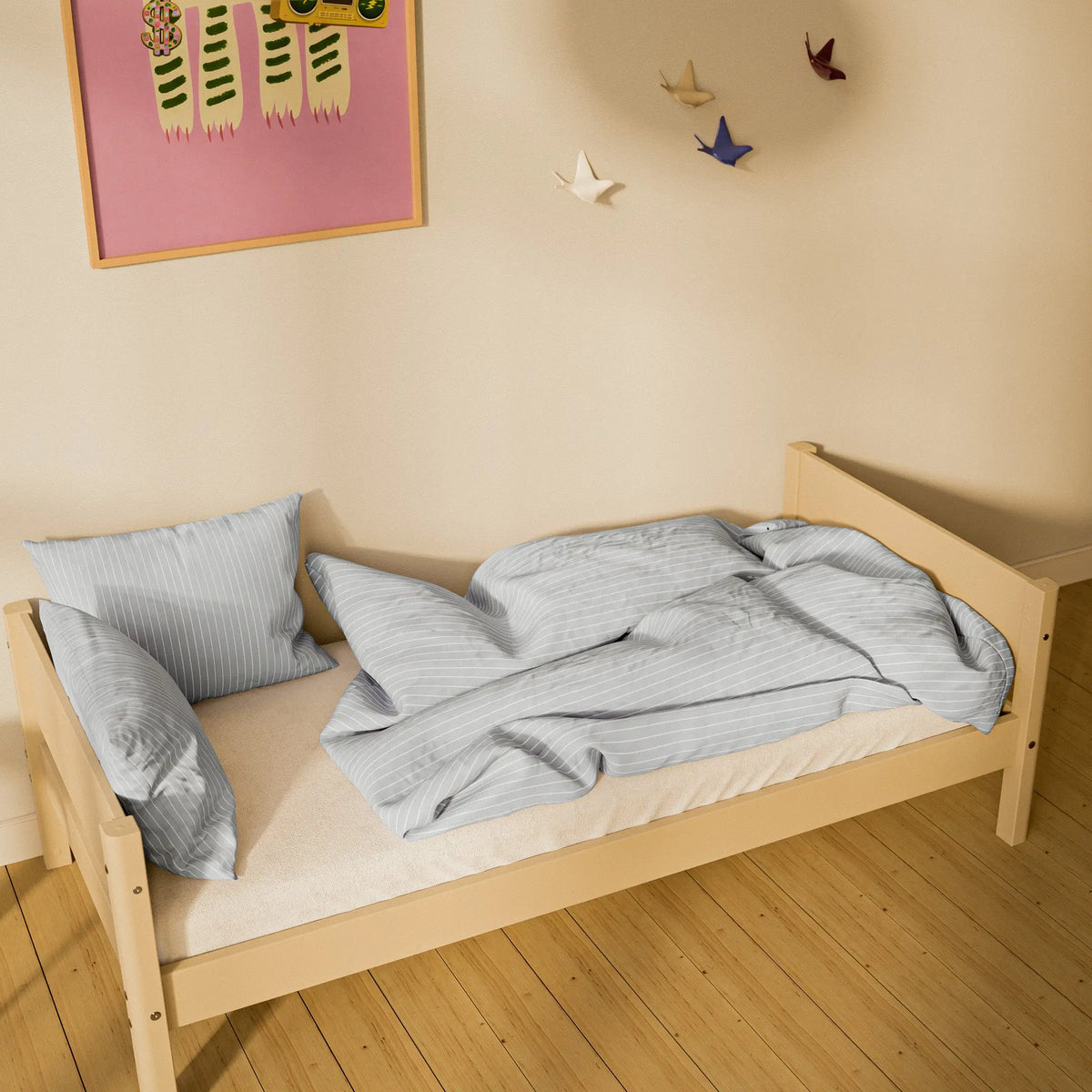 Flexa White Single bed 90 x 200 cm True