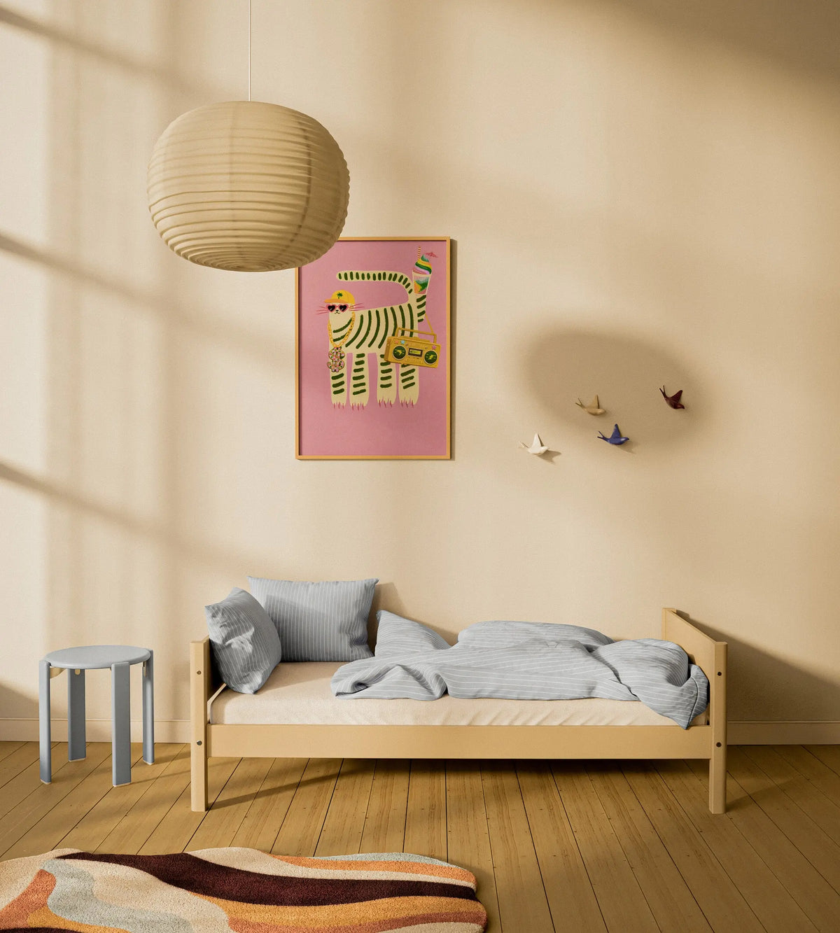 Flexa White Single bed 90 x 200 cm True
