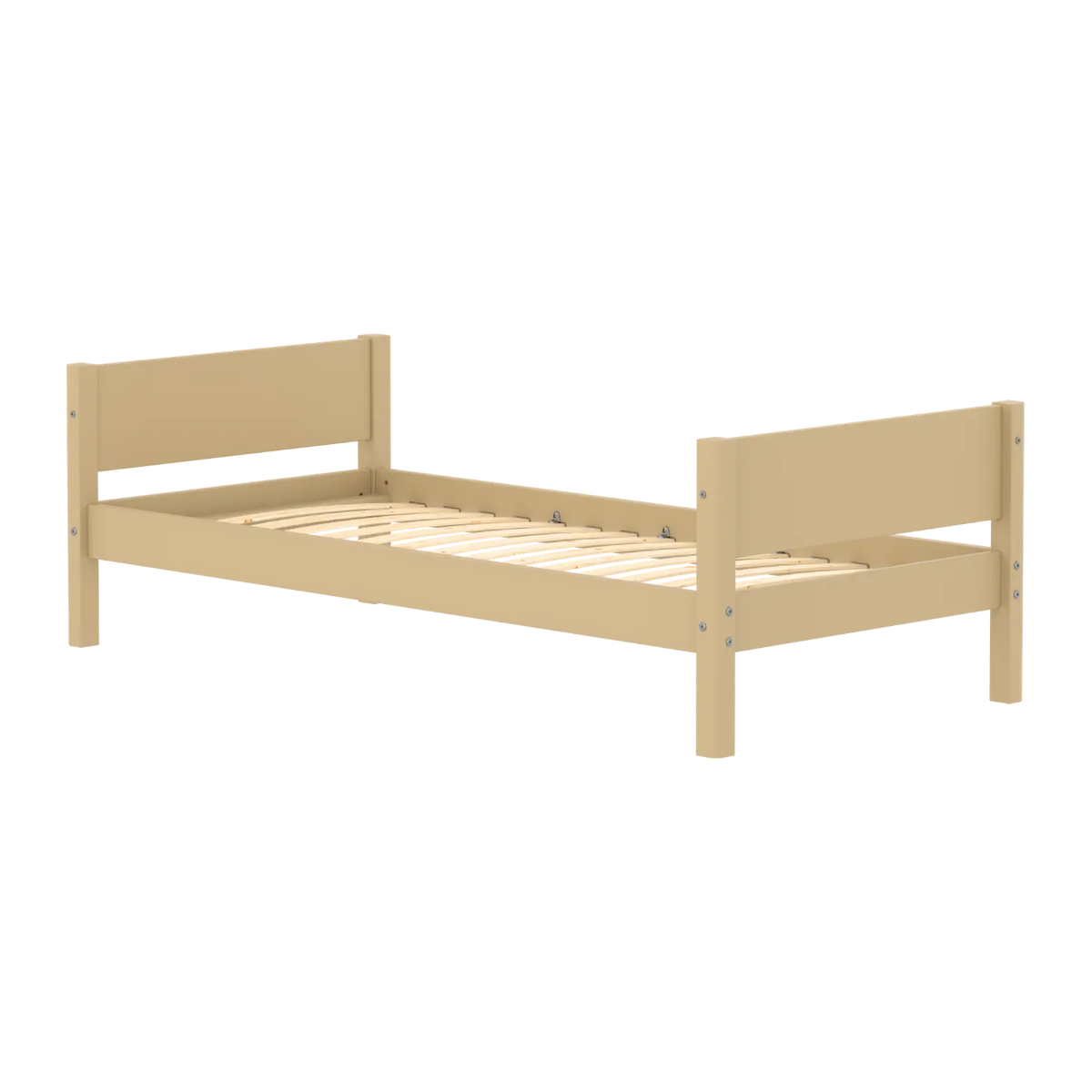 Flexa White Single bed 90 x 200 cm True