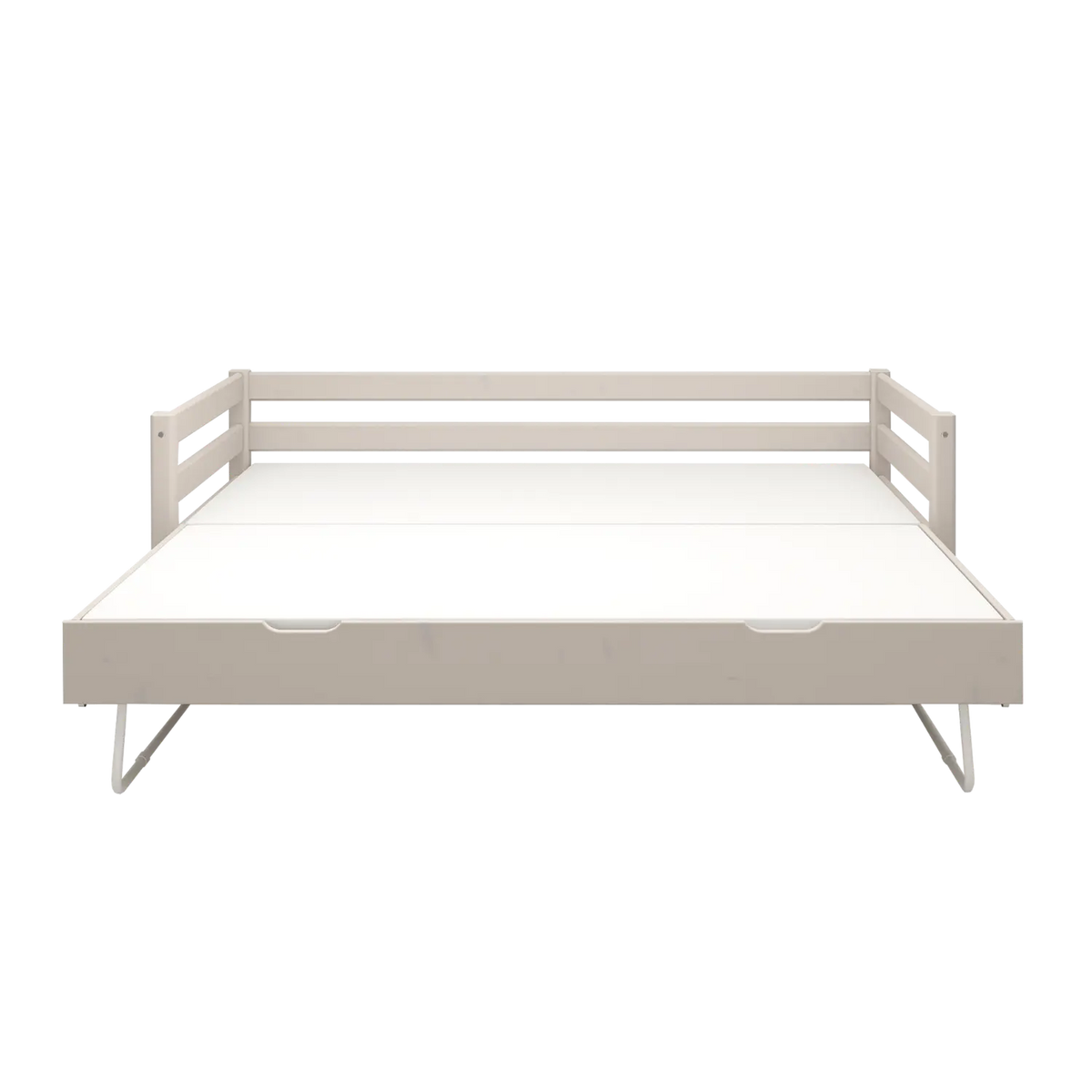 Flexa Classic Einzelbett mit Ausziehbett 90 x 200 cm Grey washed