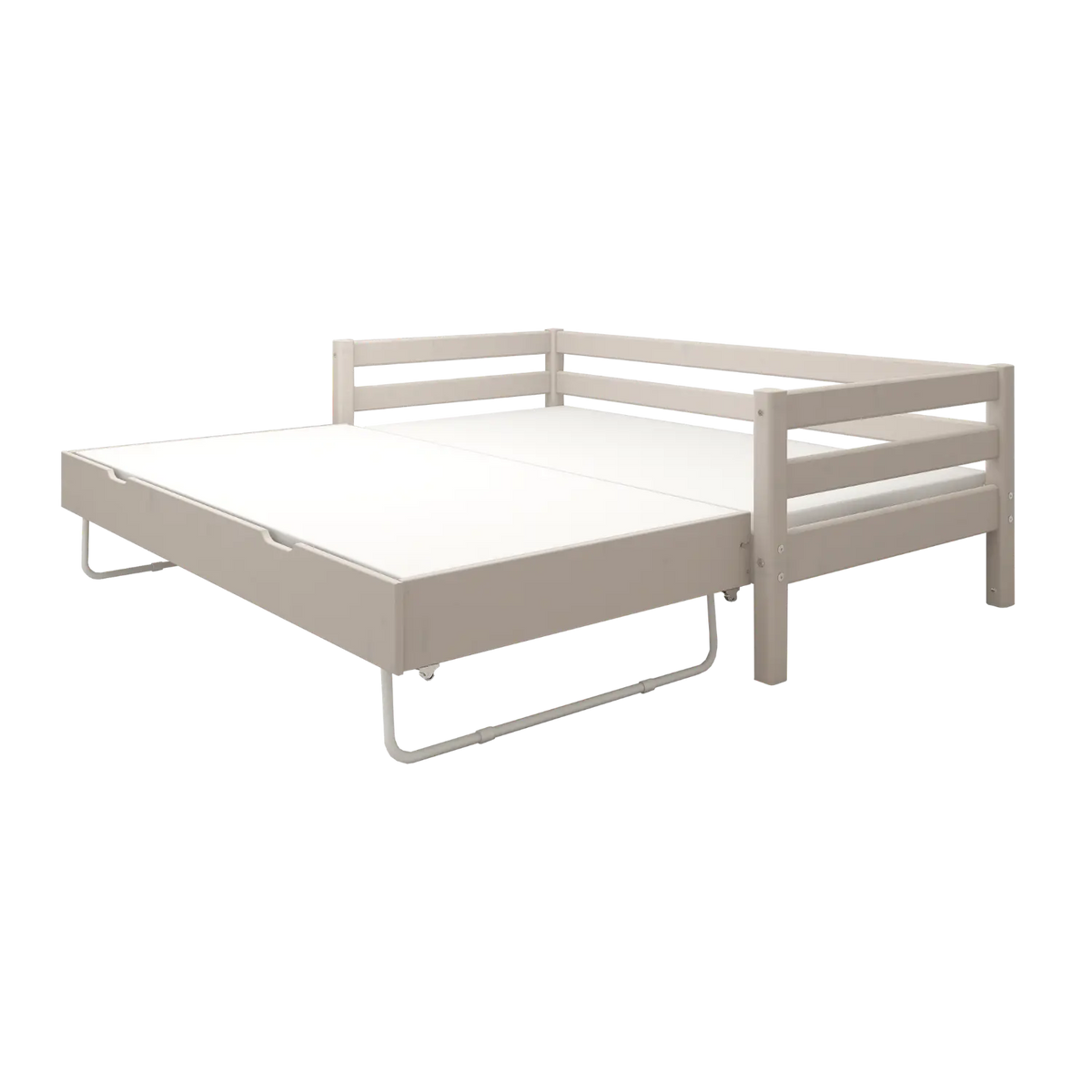 Flexa Classic Einzelbett mit Ausziehbett 90 x 200 cm Grey washed