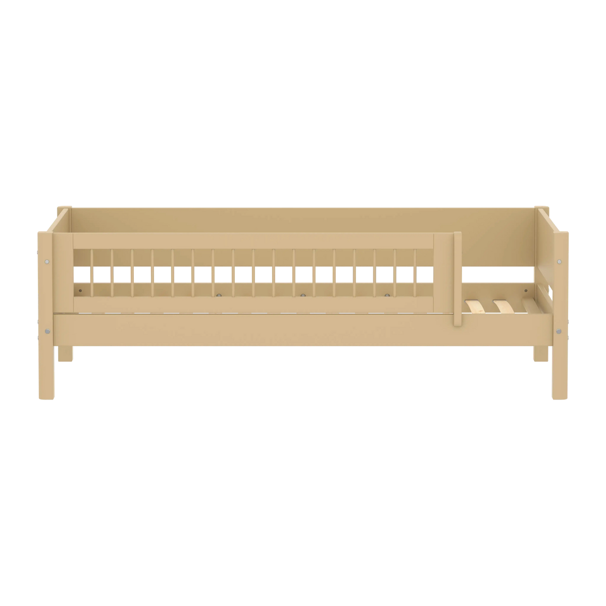 Flexa White Daybed with safety rail 90 x 200 cm True