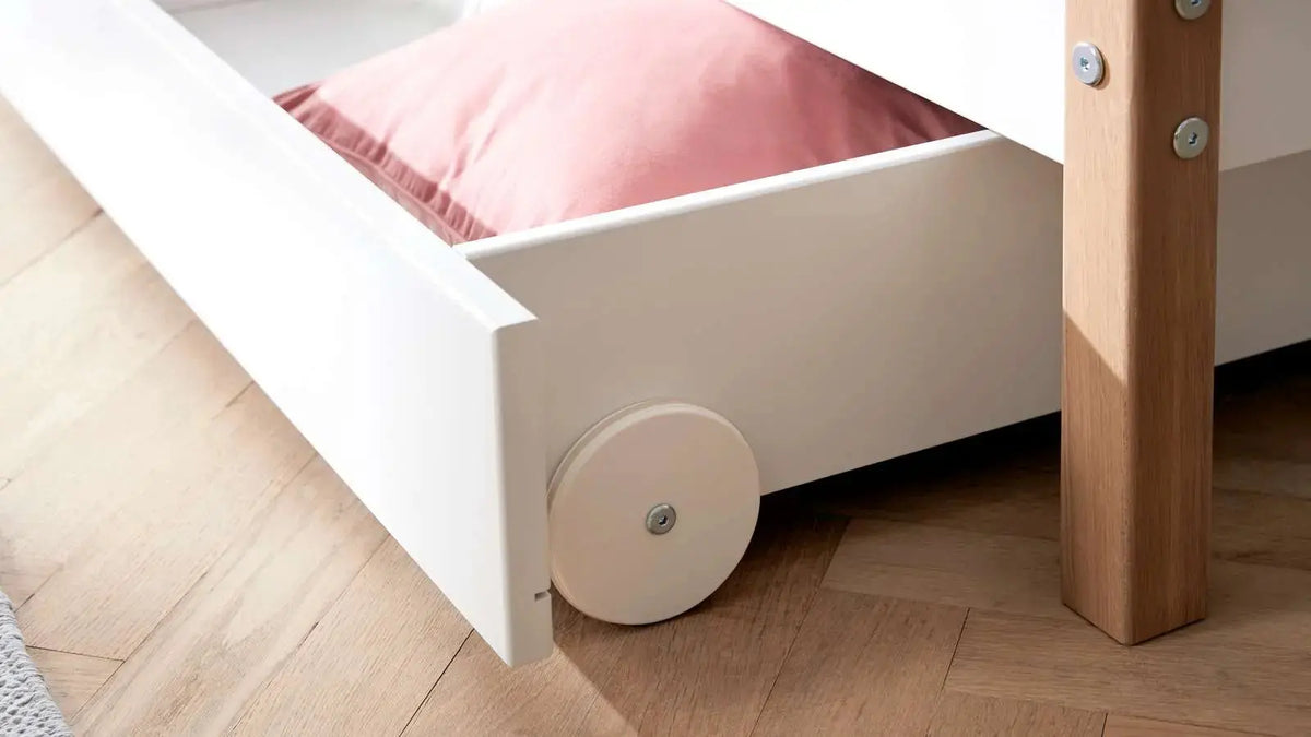 Flexa Nor Einzelbett 90 x 200 cm Eiche