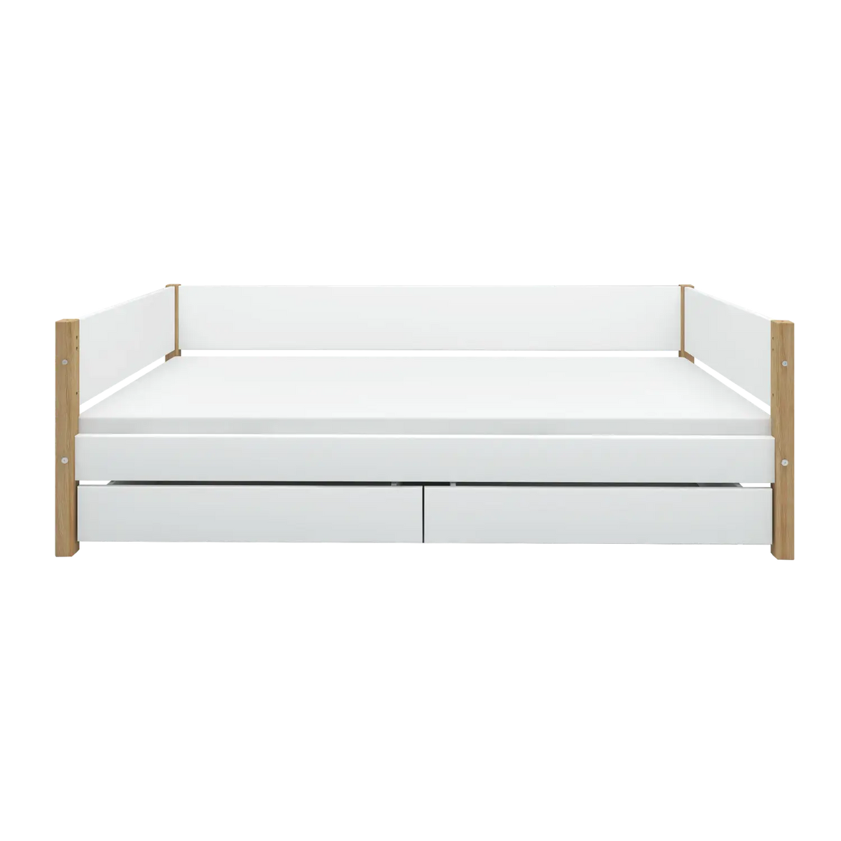 Flexa Nor Einzelbett 90 x 200 cm Eiche