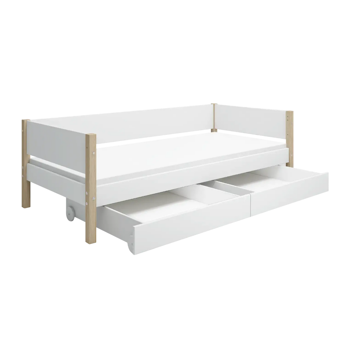 Flexa Nor Einzelbett 90 x 200 cm Eiche