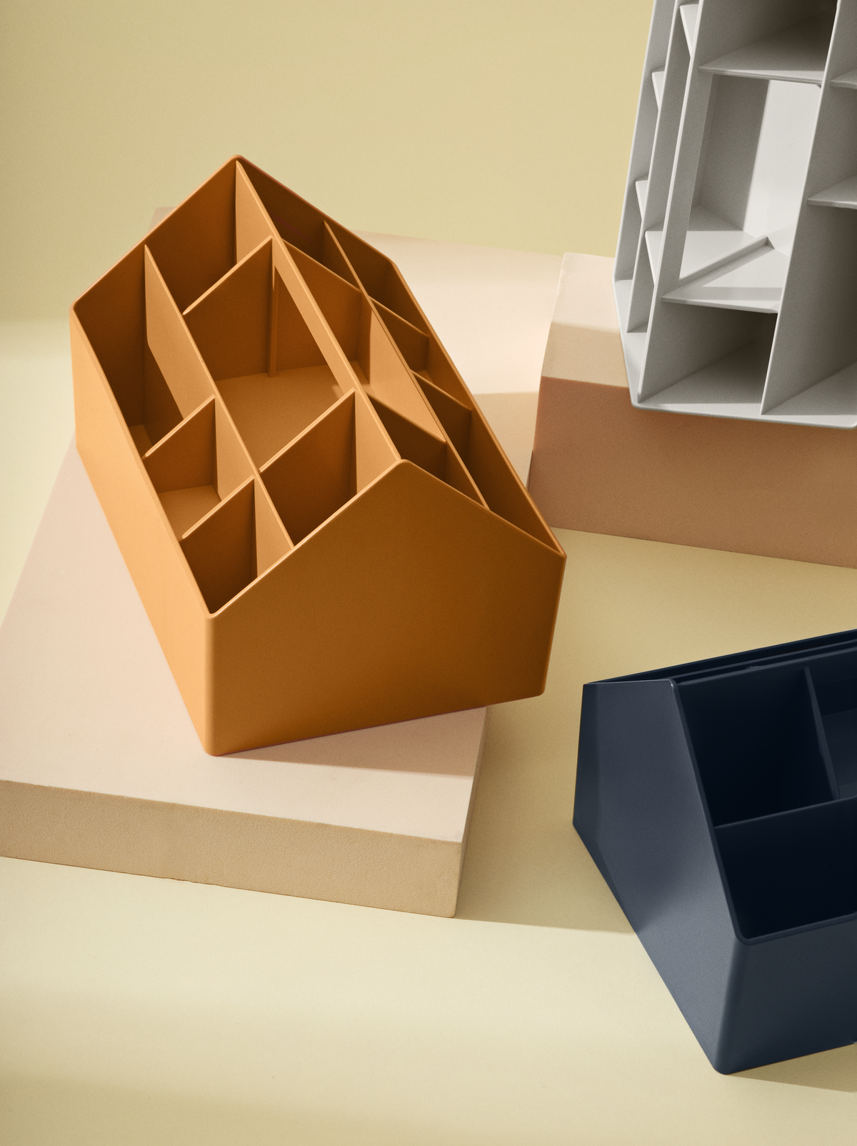 Muuto Sketch Toolbox Organizer bleu nuit