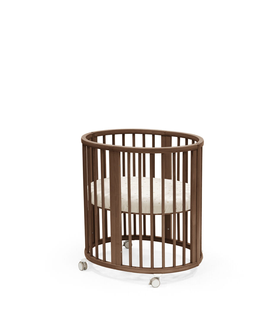 Stokke® Sleepi™ Mini drap-housse, Fleur écru