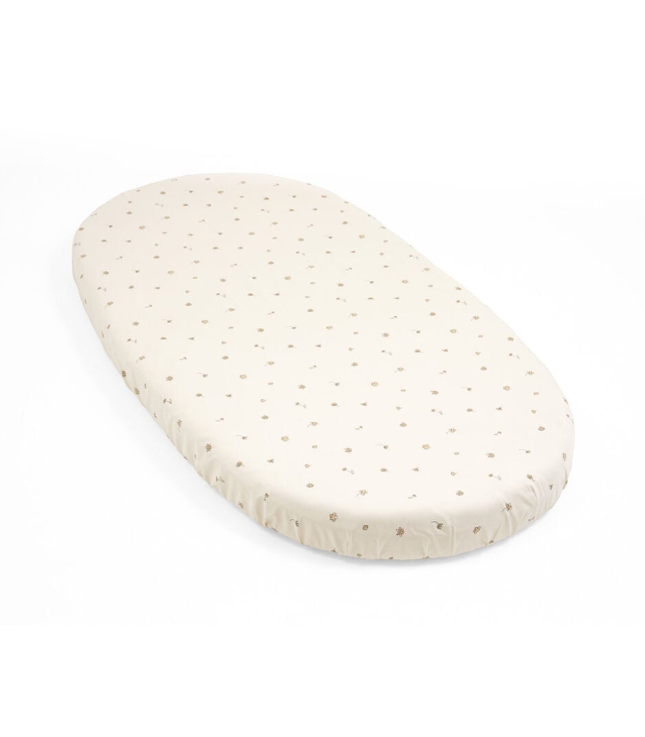 Stokke fitted sheet for Stokke® Sleepi™ bed, Flower Ecru