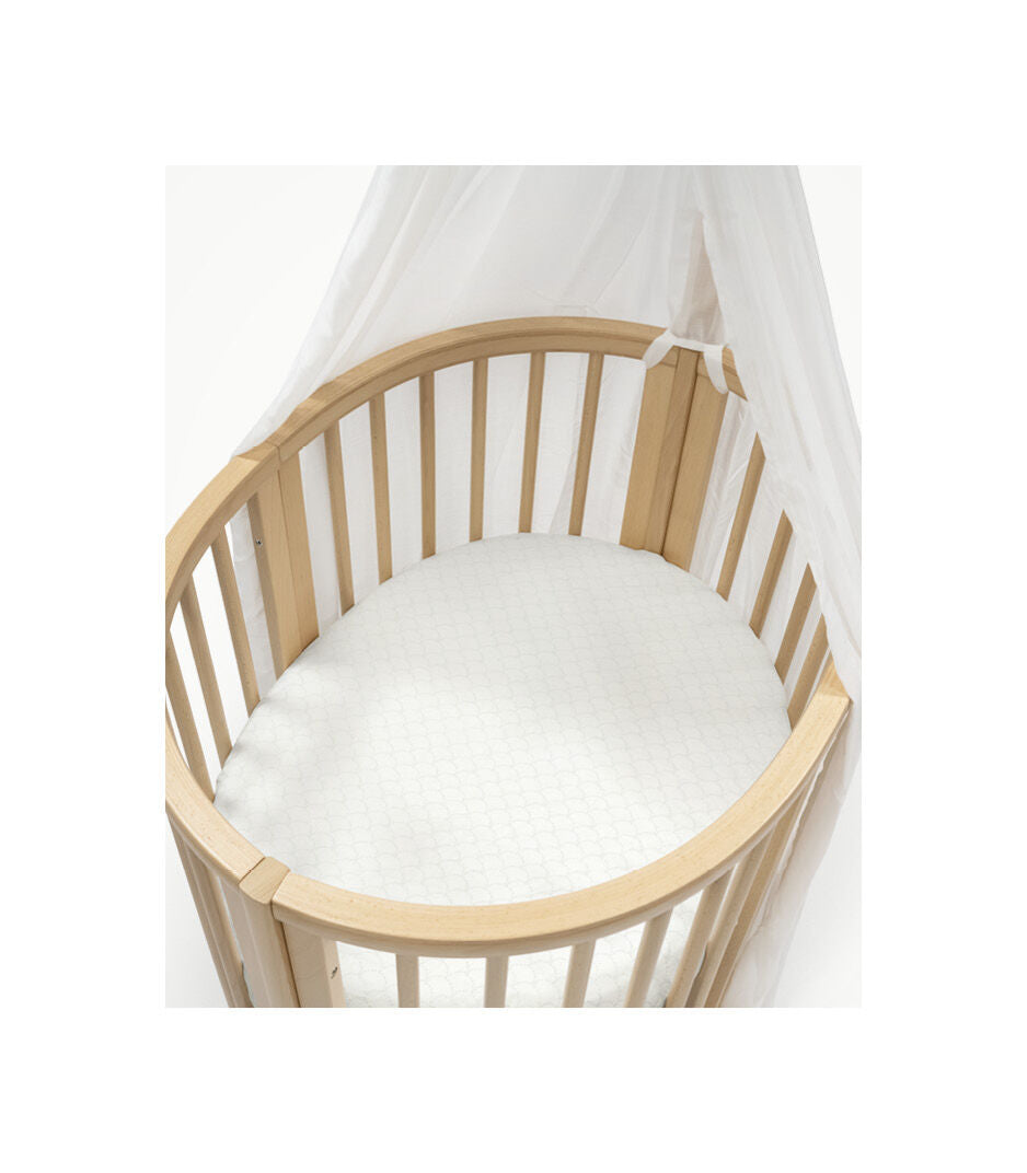 Stokke® Sleepi™ Mini Spannbettlaken, Fans Grey