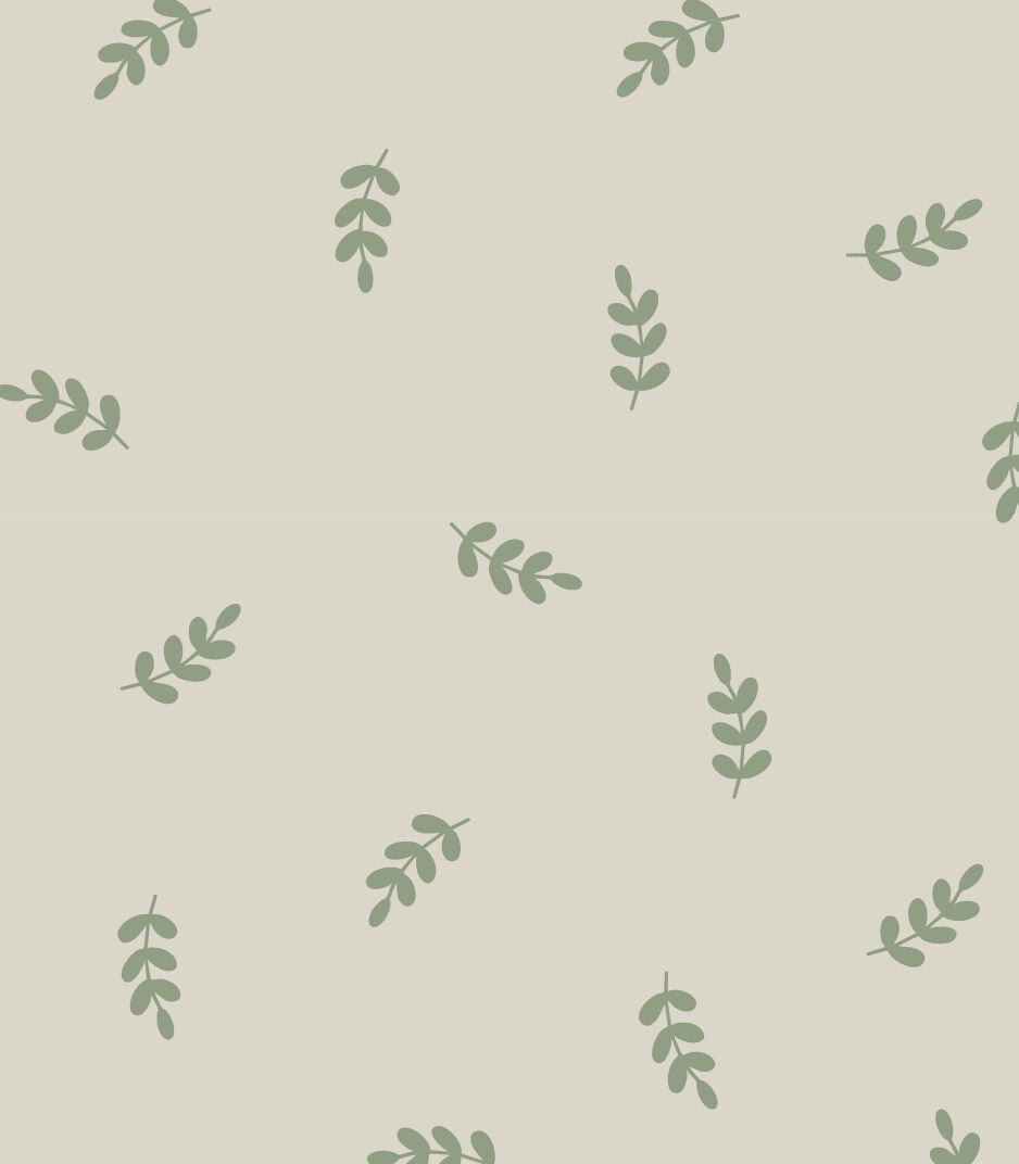 Stokke® Sleepi™ Mini fitted sheet, Leafy Green
