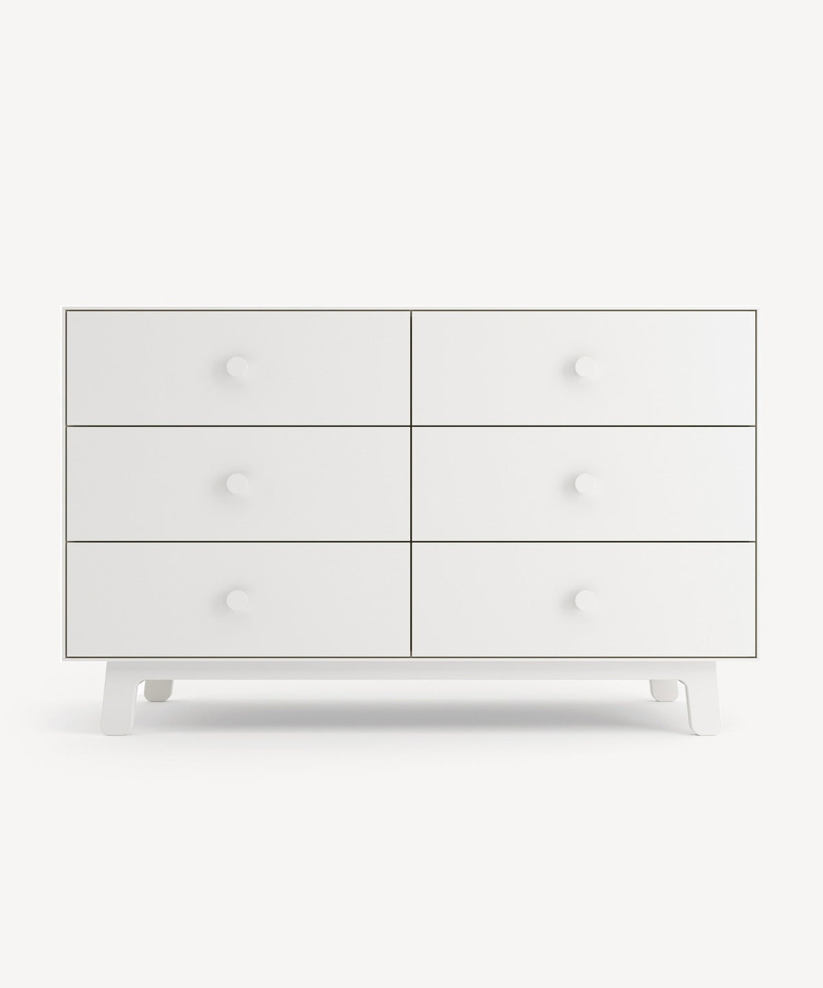 Oeuf NYC Sparrow Kommode mit 6 Schubladen, Walnuss