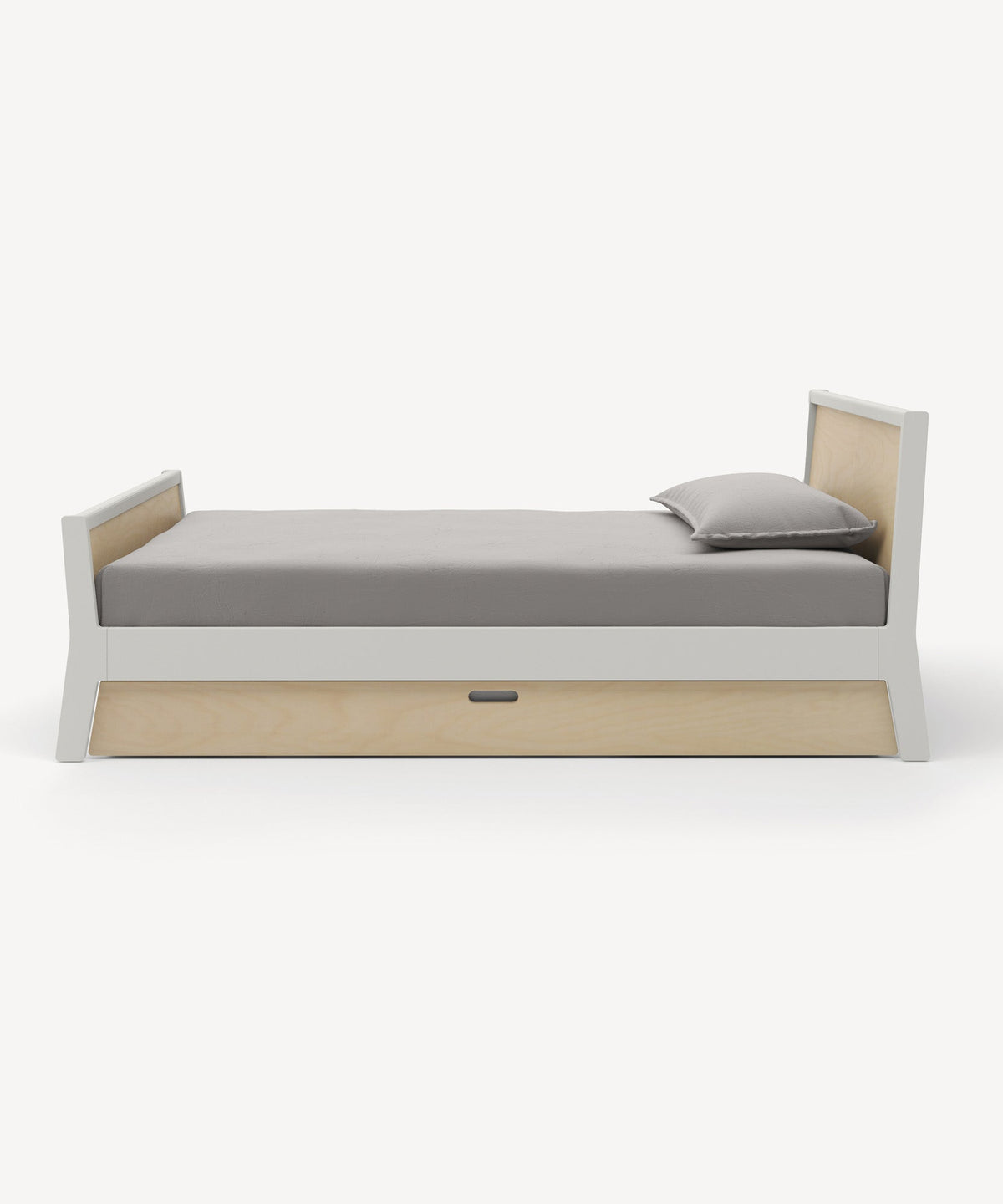 Oeuf NYC Sparrow single bed, white / birch