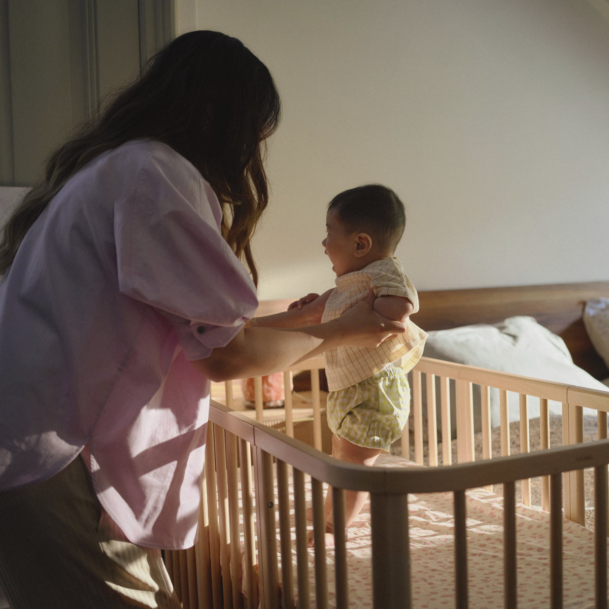 Ensemble complet de lit d'enfant évolutif Stokke Nighti, couleur Nature - Photo 6