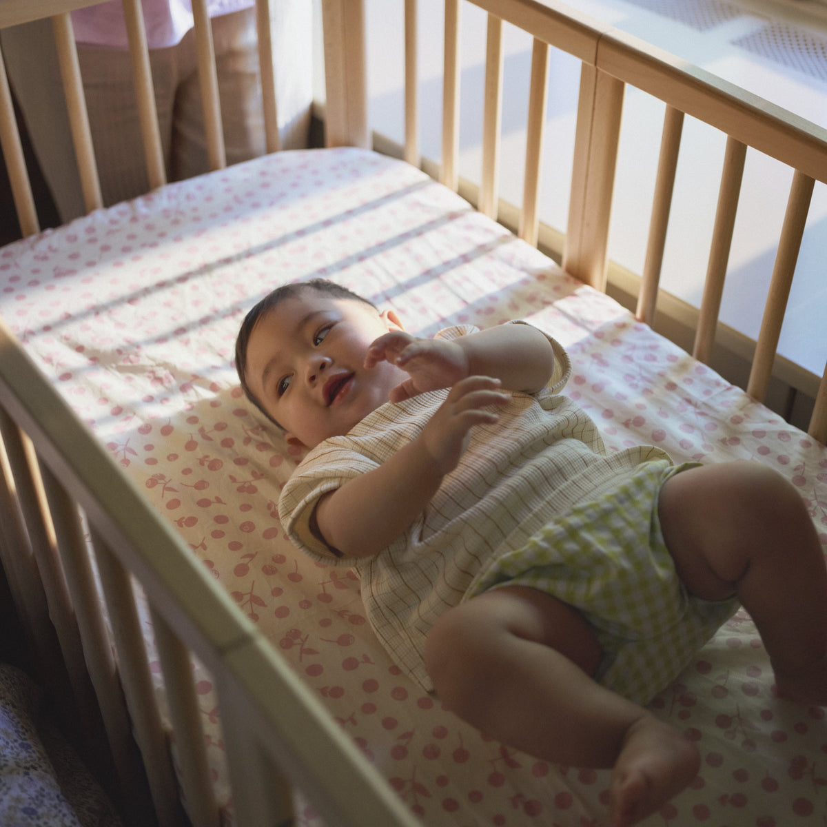 Ensemble complet lit bébé Stokke Nighti Mini, couleur nature - Photo 10