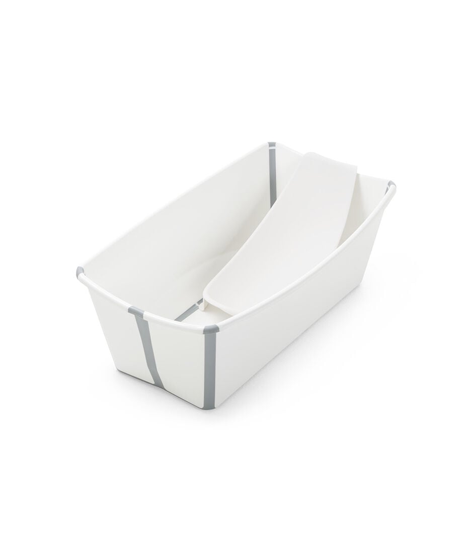 Stokke® Flexi Bath® Baby Badewanne mit Neugeboreneneinsatz, White