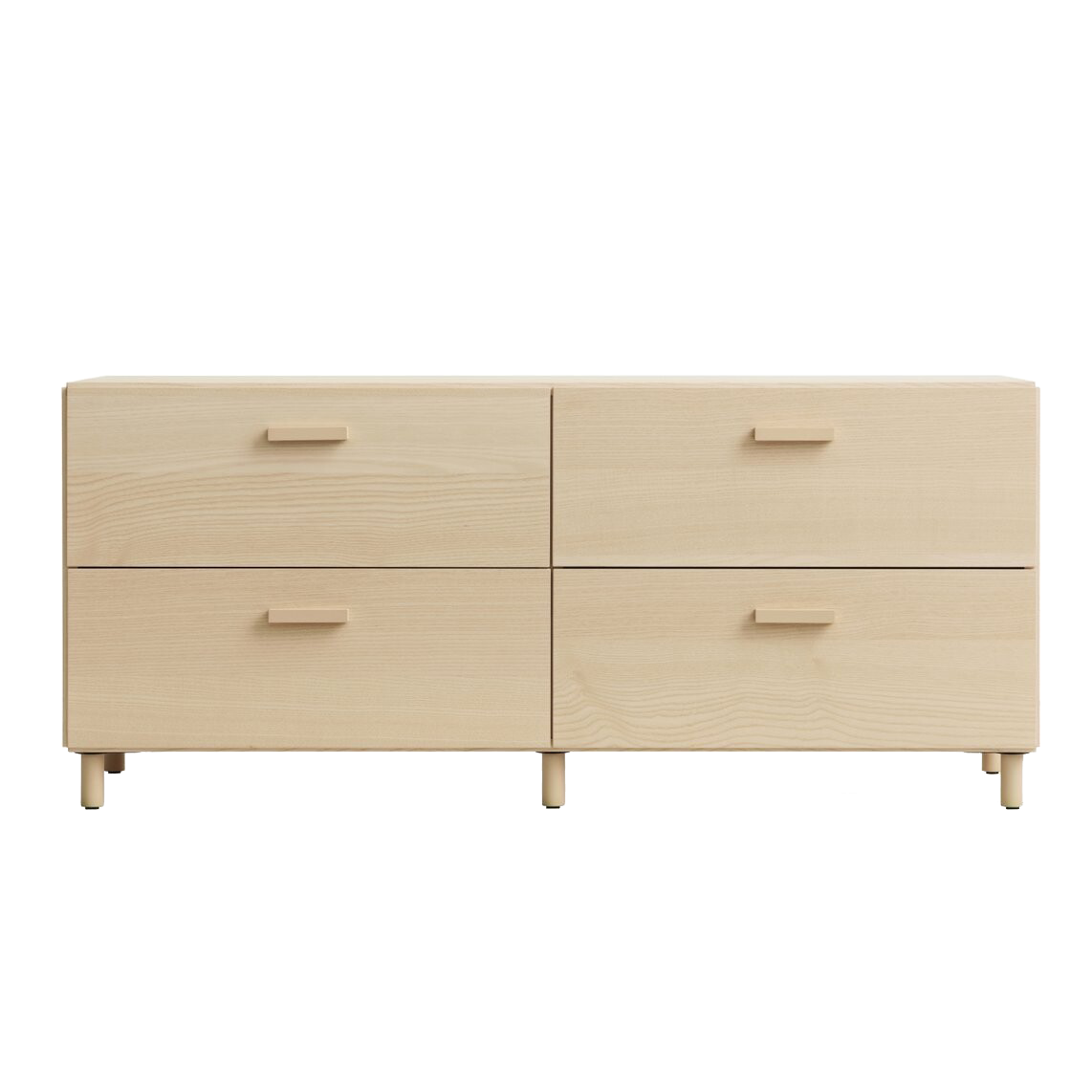 String Furniture Relief Commode basse, frêne