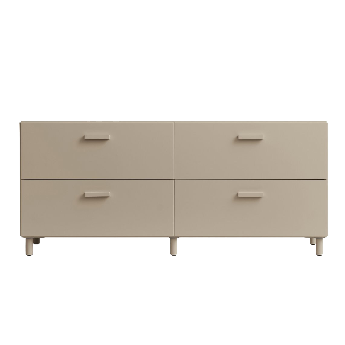 String Furniture Relief Commode basse, Beige