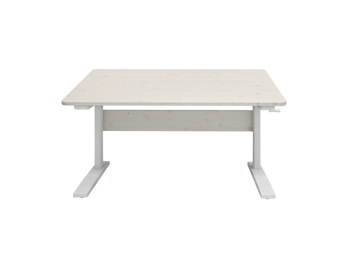 Flexa Classic Schreibtisch Whitewash/Weiss