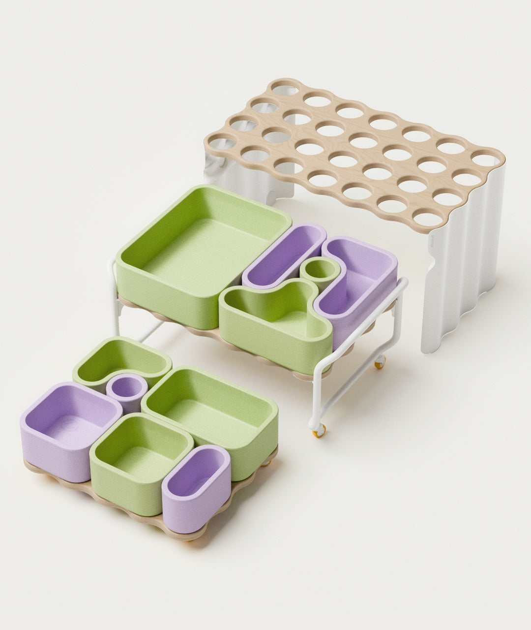 Poptop toy storage