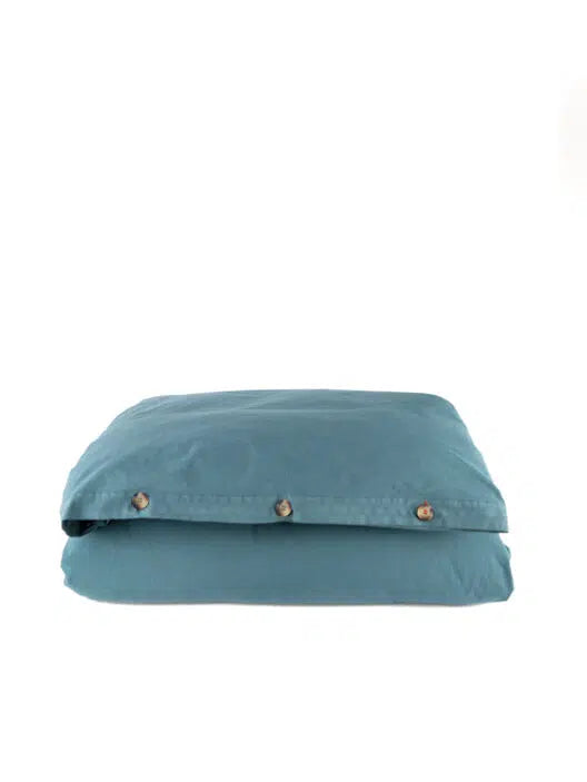Oona Bettdeckenbezug Teal Blue