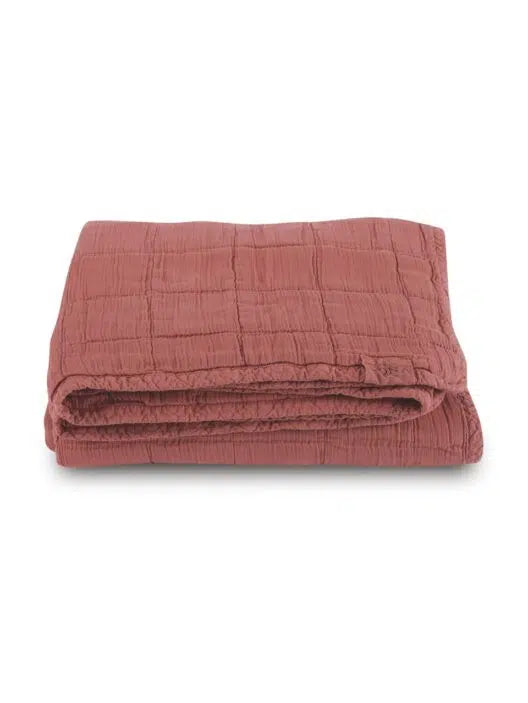 Oona Plaid Terracotta