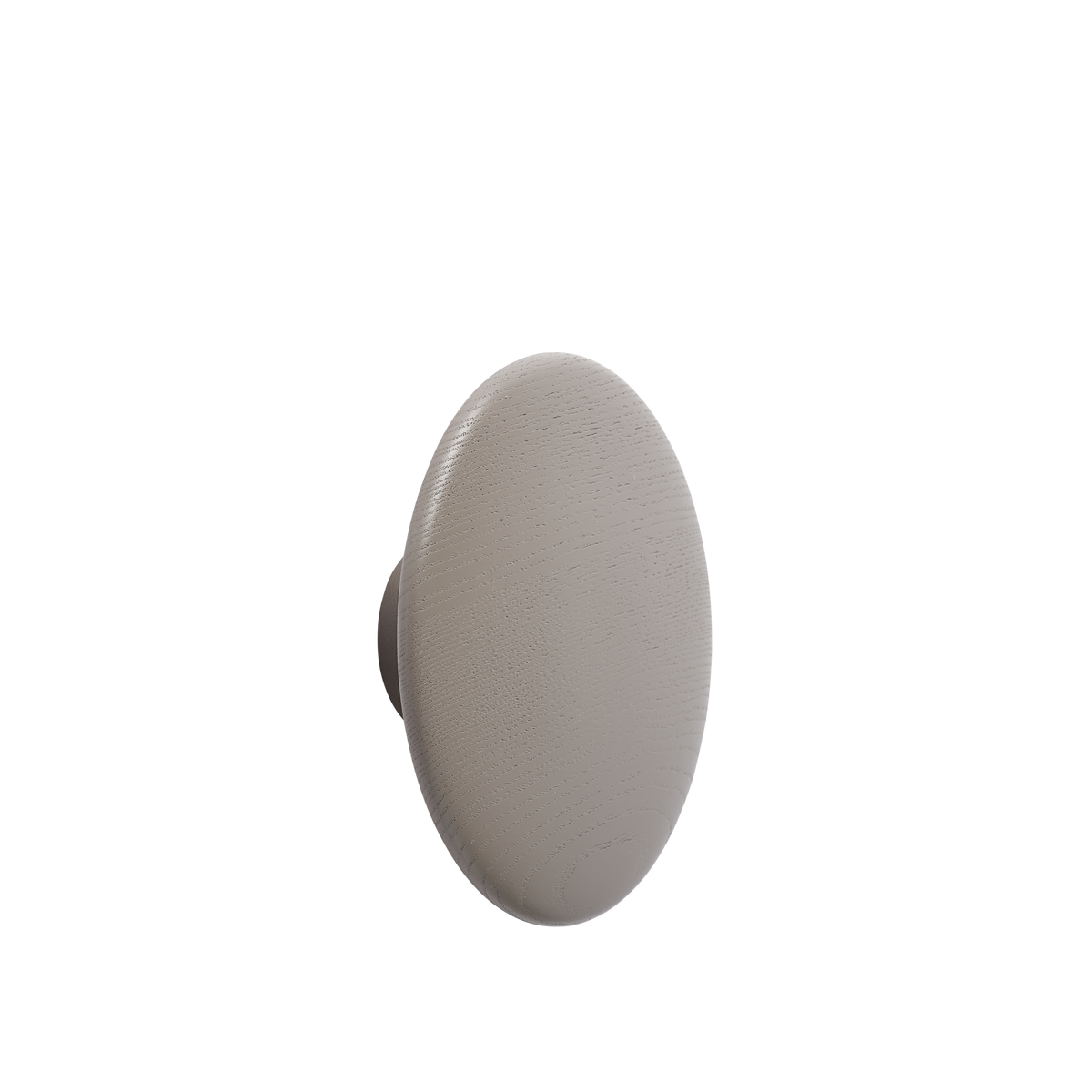 Muuto Dots Wood Wandhaken 17 cm Taupe