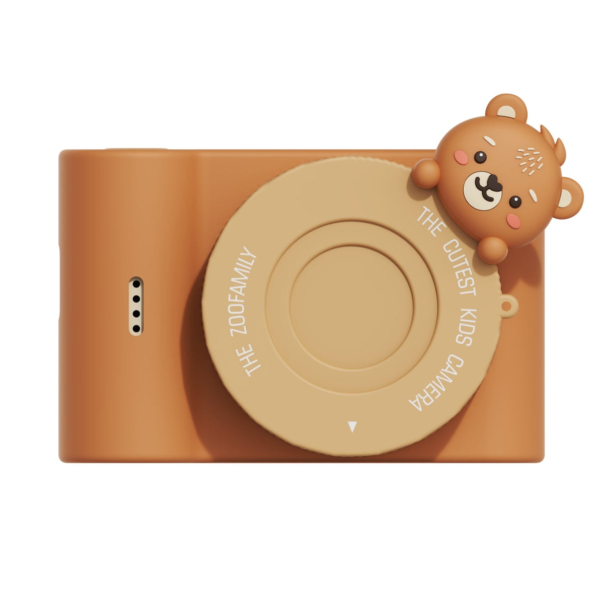 Zoofamily photo camera lion