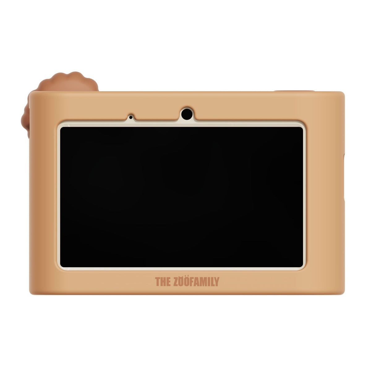 Zoofamily photo camera lion