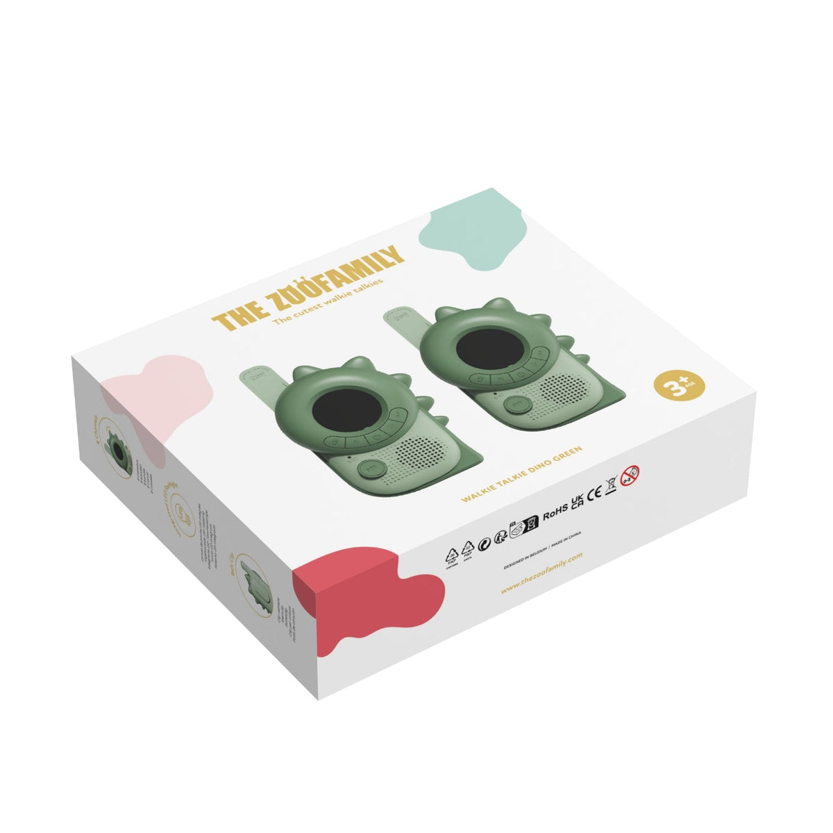 Zoofamily Walkie-Talkie Dino Verde