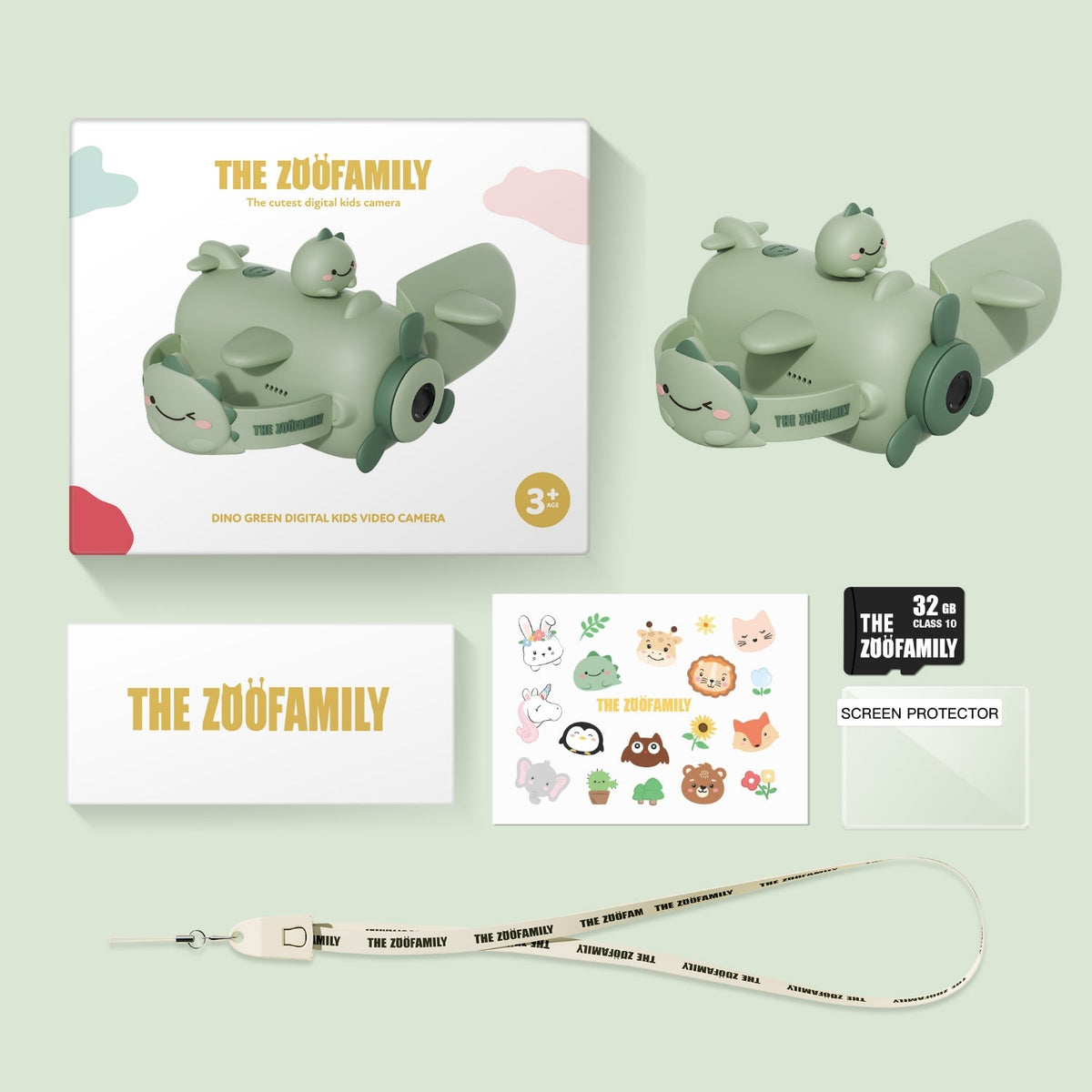 Zoofamily Caméra vidéo Dino