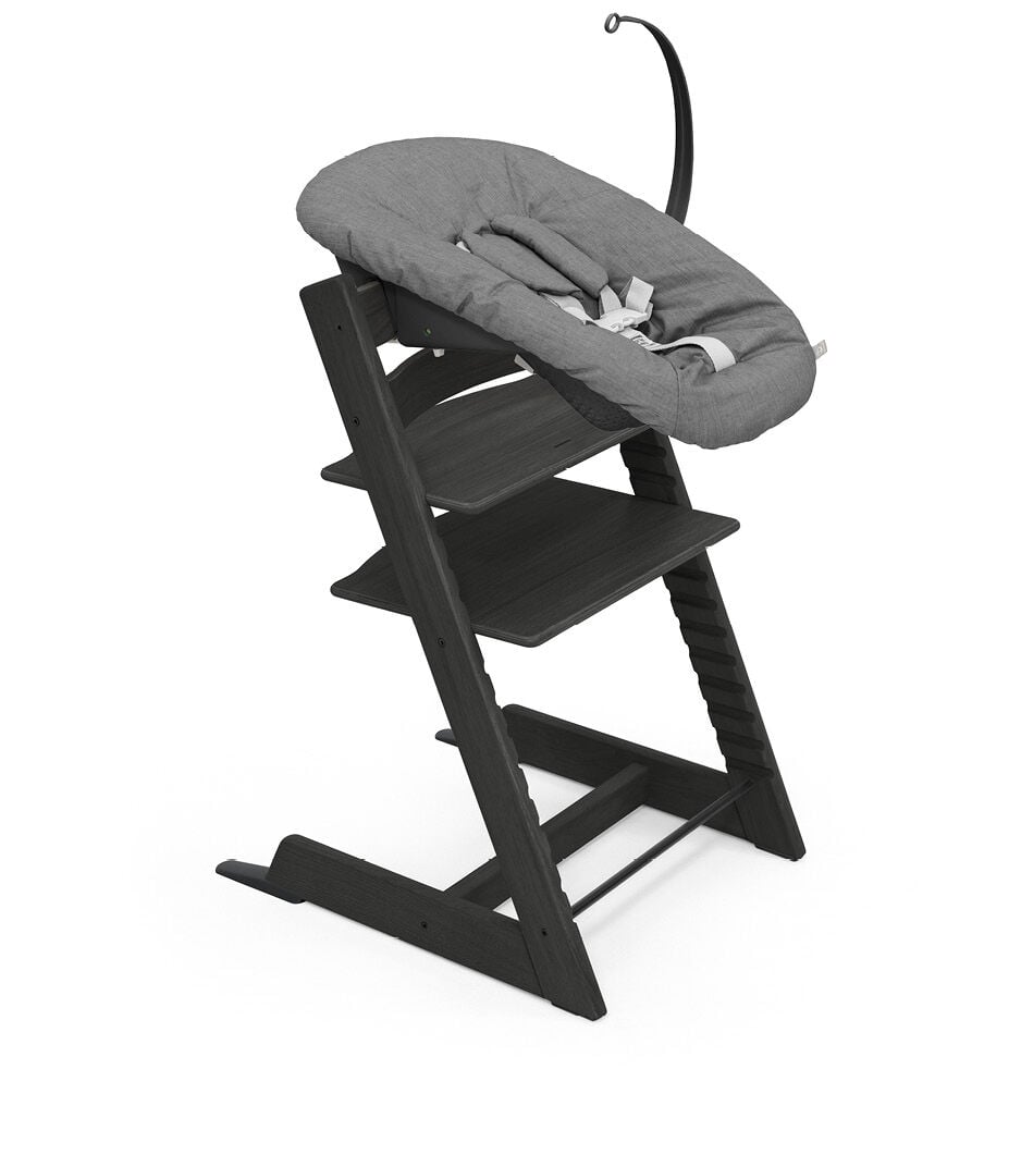 Stokke Tripp Trapp® Newborn Set with Toy Holder, Anthracite