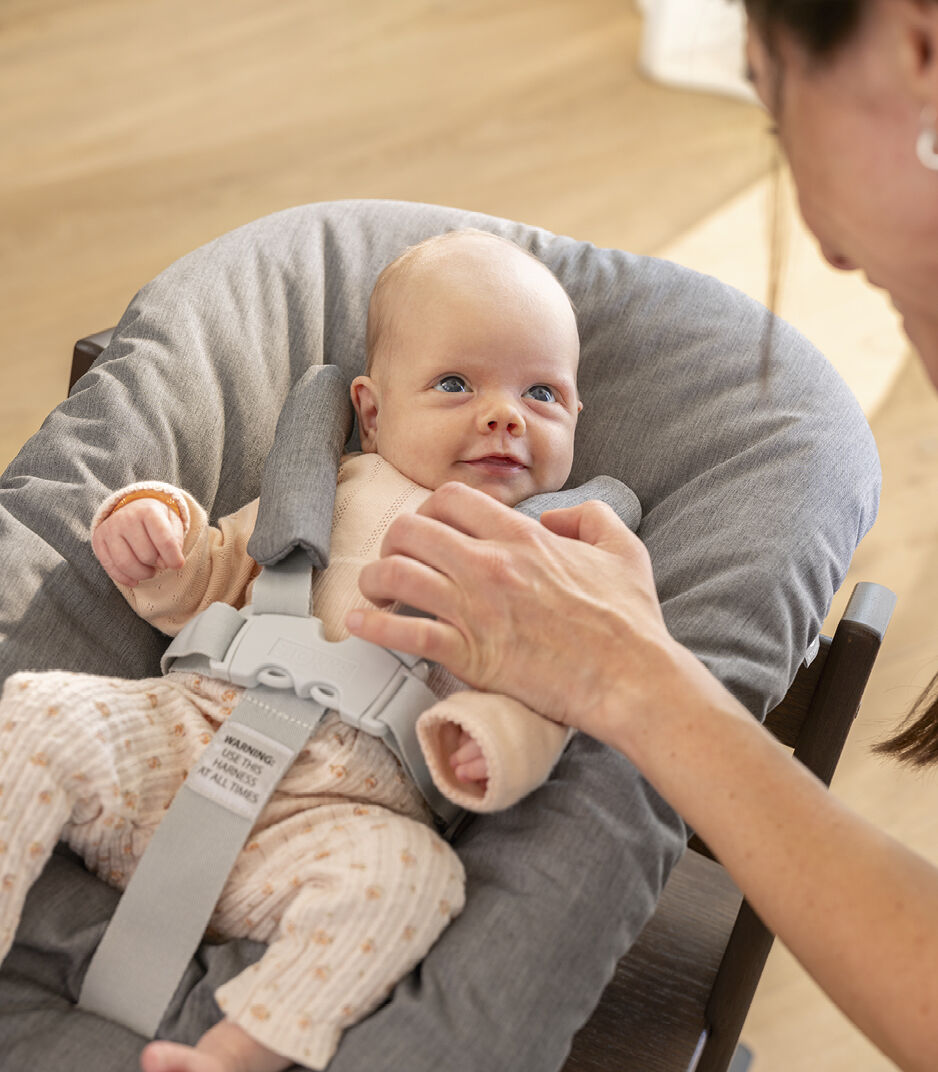 Stokke Tripp Trapp® Newborn Set with Toy Holder, Anthracite