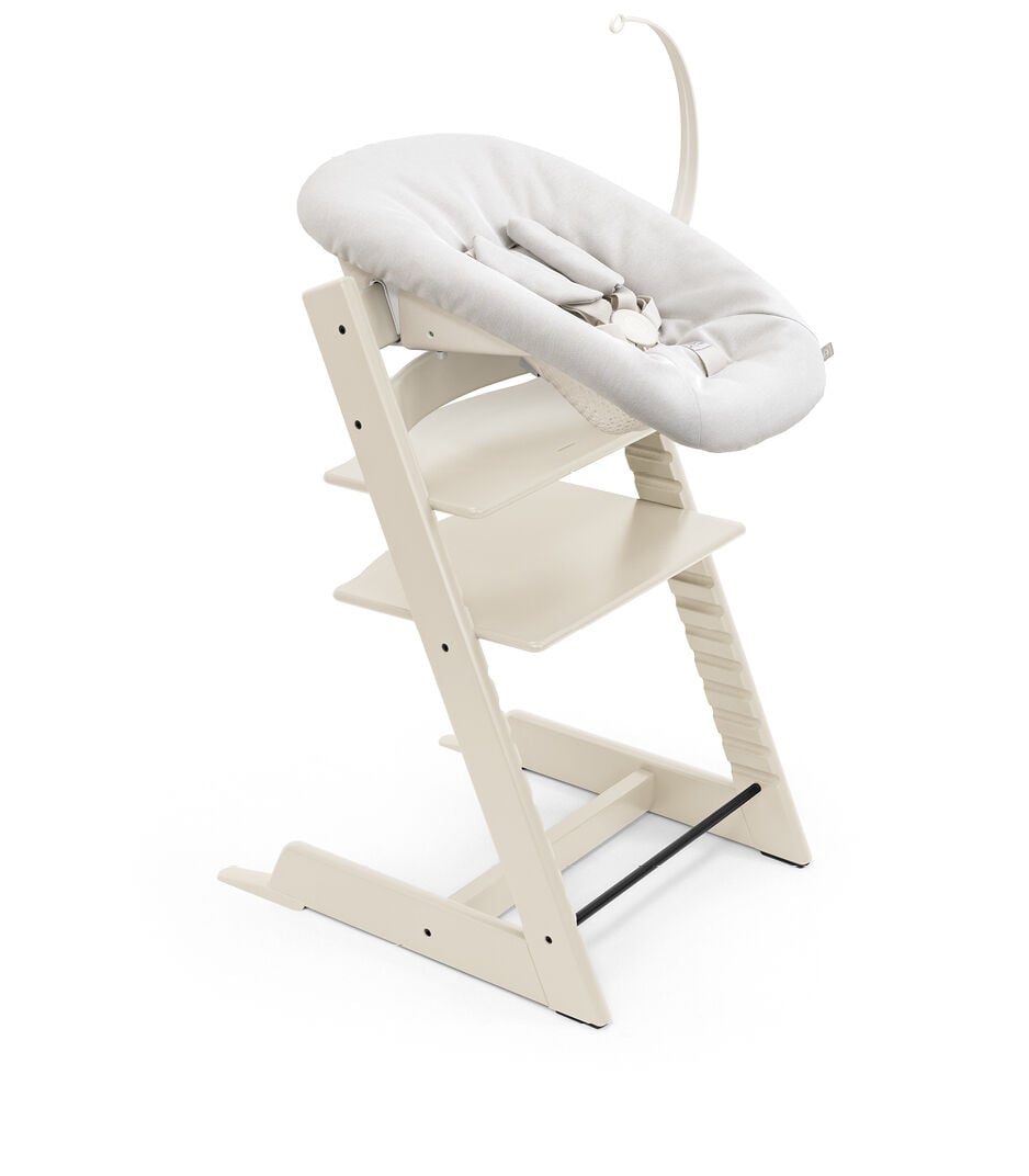 Stokke Tripp Trapp® Newborn Set mit Spielzeughalter, Vanilla White