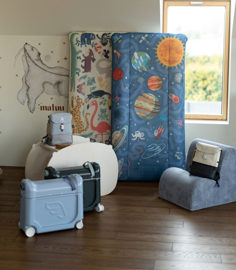 Stokke® JetKids™ CloudSleeper - Le lit de voyage gonflable, Animal Family