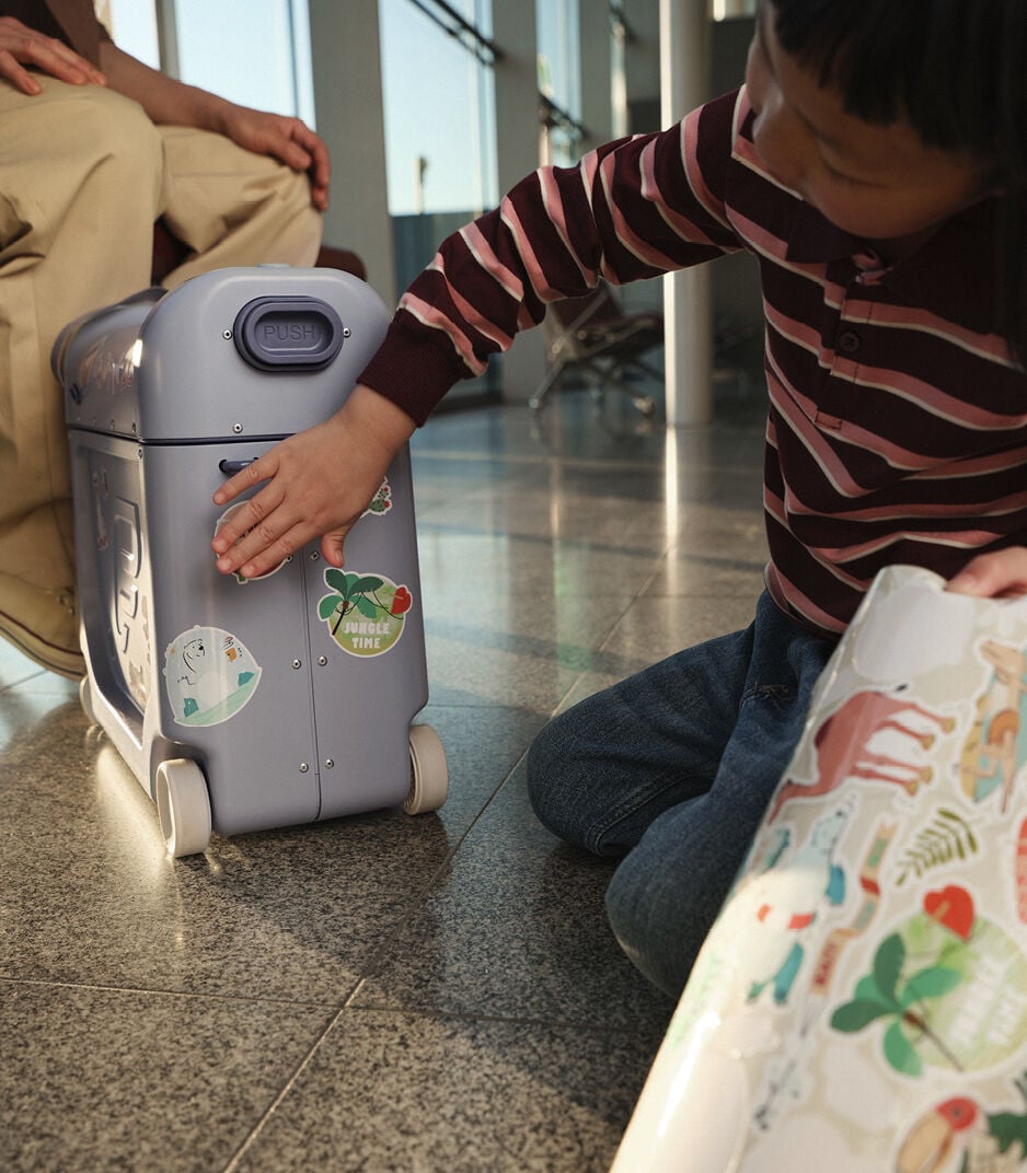 Stokke® JetKids™ Reiseset – Koffer und Rucksack, Arctic Blue