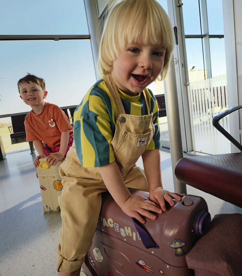 Stokke® JetKids™ Set de voyage - valise et sac à dos, Hazy Lilac