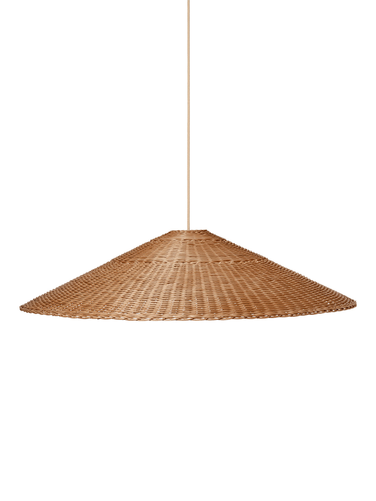 Ferm Living Dou Abat-jour - Ø90 - Natural