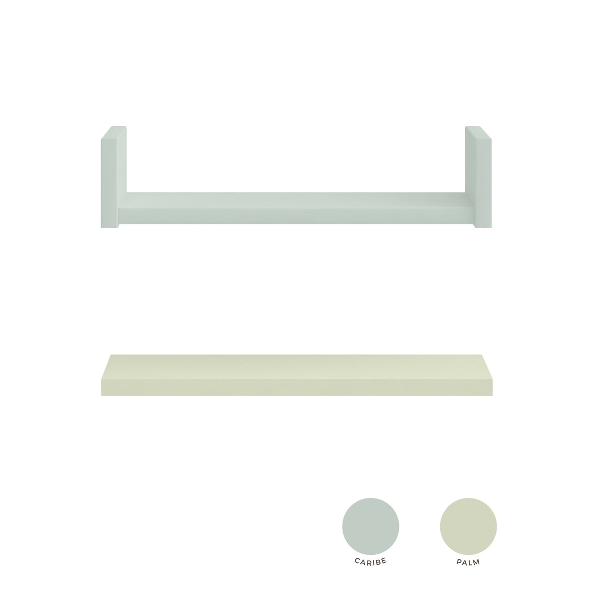 Muba Design wall shelf, with concealed holder